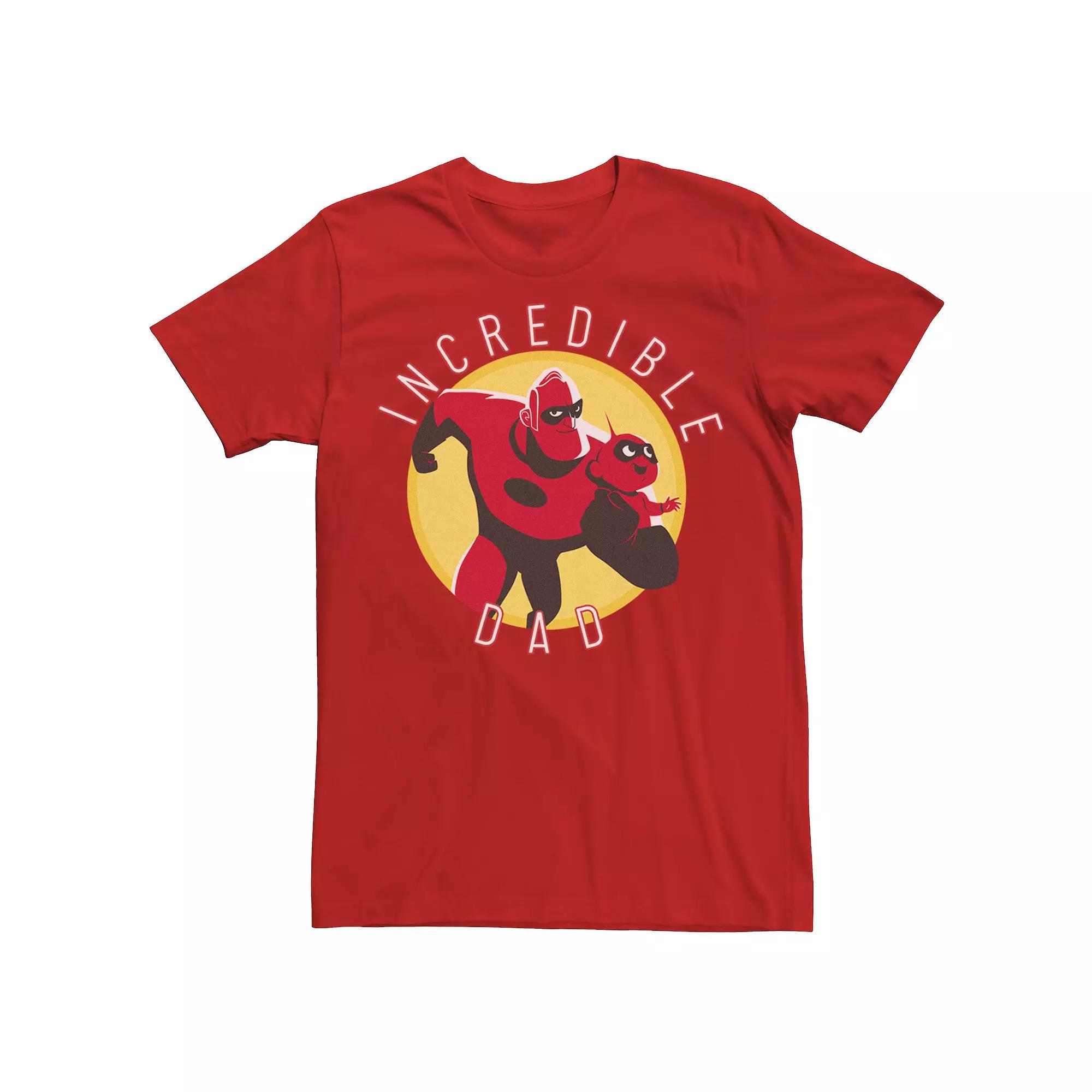 Disney / Pixar's The Incredibles 2 Bob Parr Men's Incredible Dad Tee,  Product Image