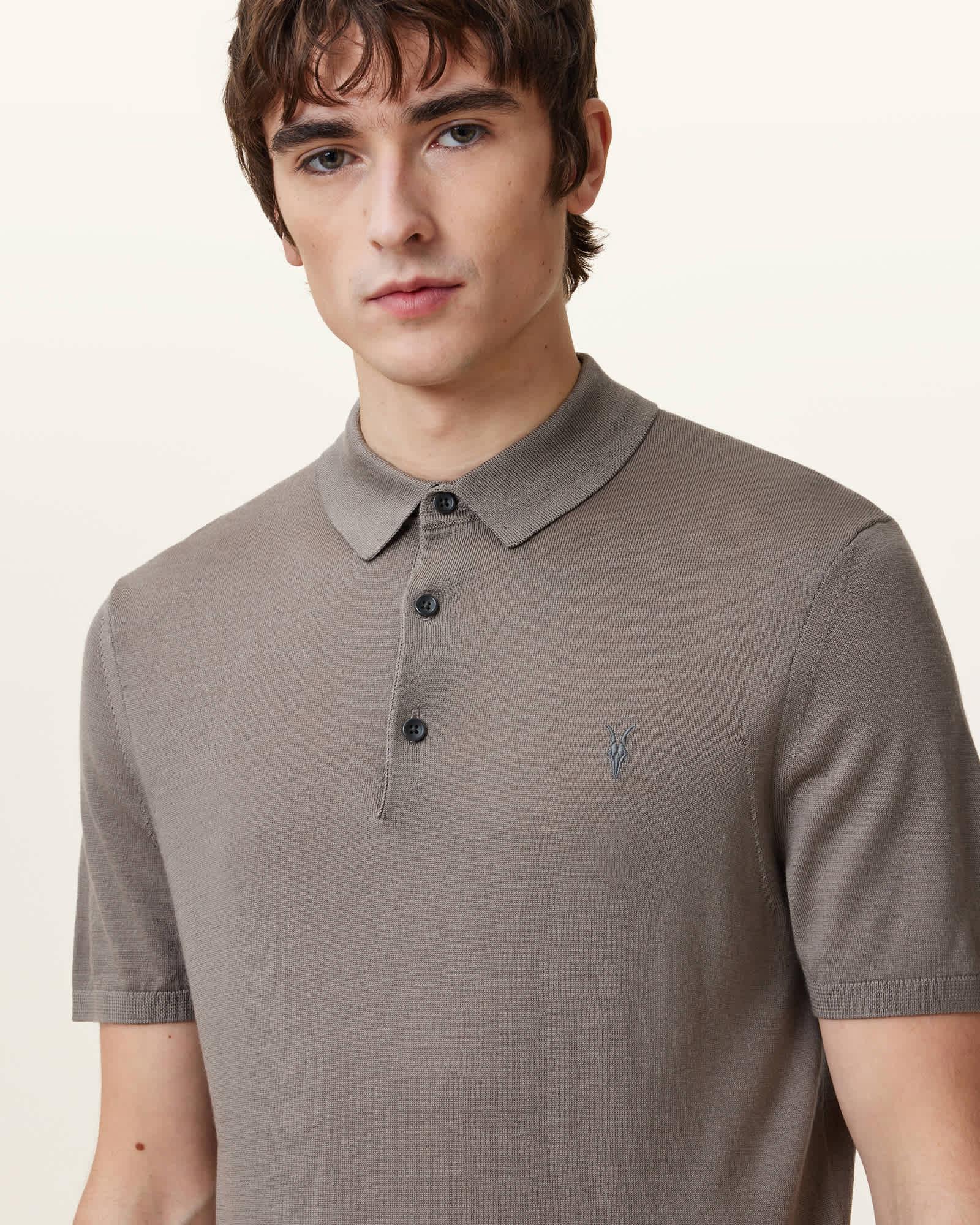 Mode Merino Short Sleeve Polo Shirt Product Image