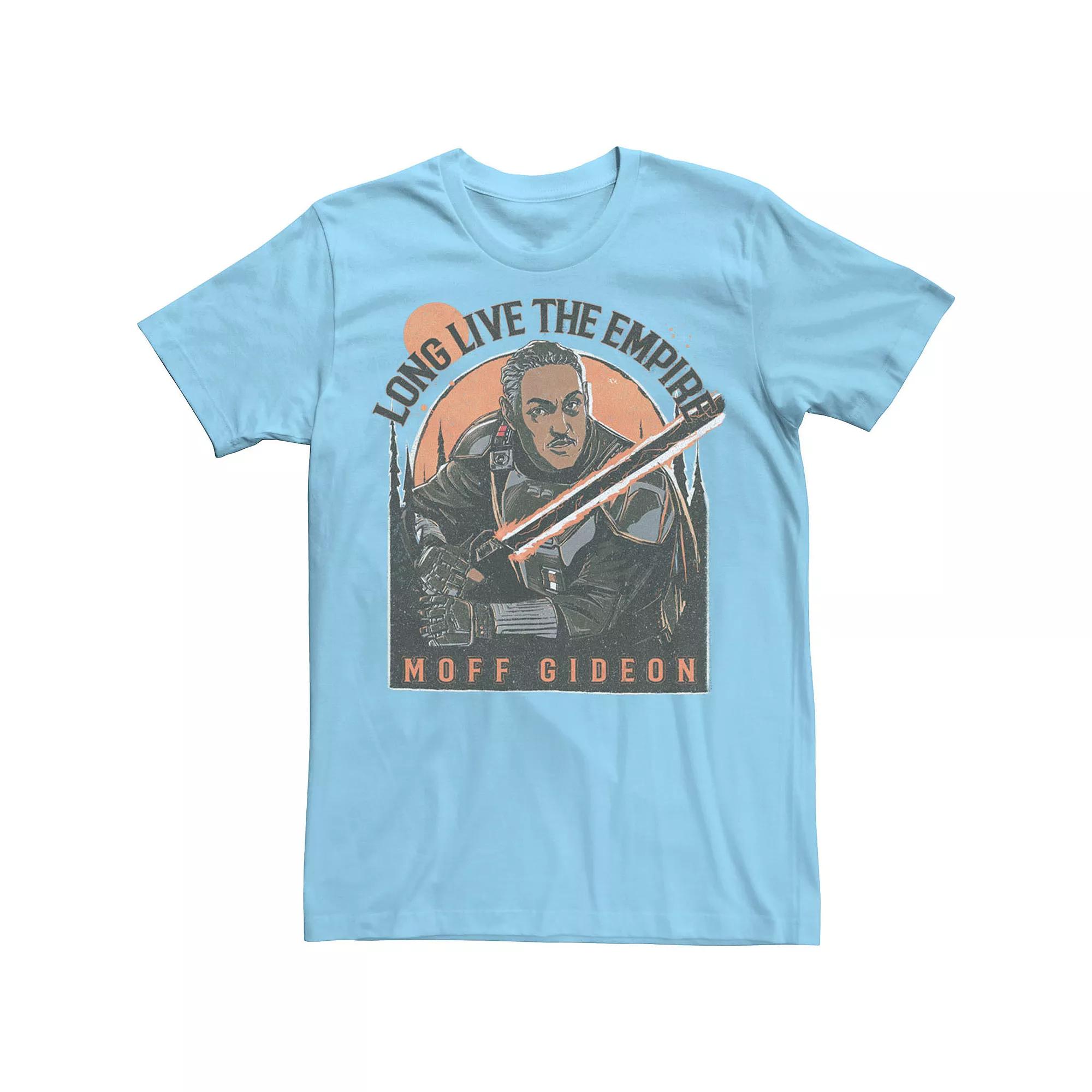Men's Star Wars the Mandalorian Long Live The Empire Poster Tee,  Product Image