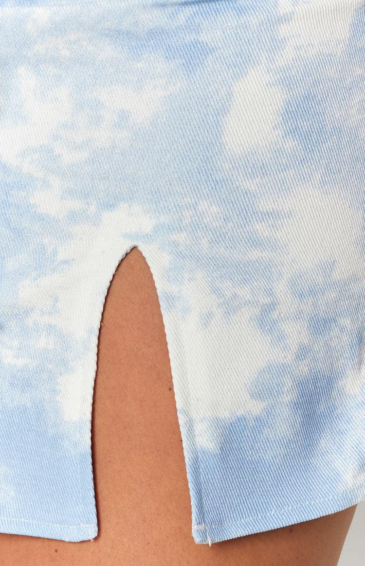 Laura Skirt Tie Dye Denim Baby Product Image