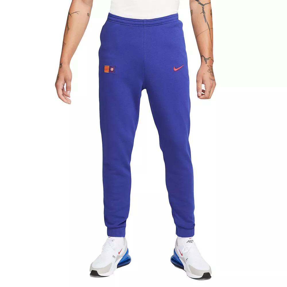 Men's Nike Blue Barcelona GFA Fleece Pants,  Product Image