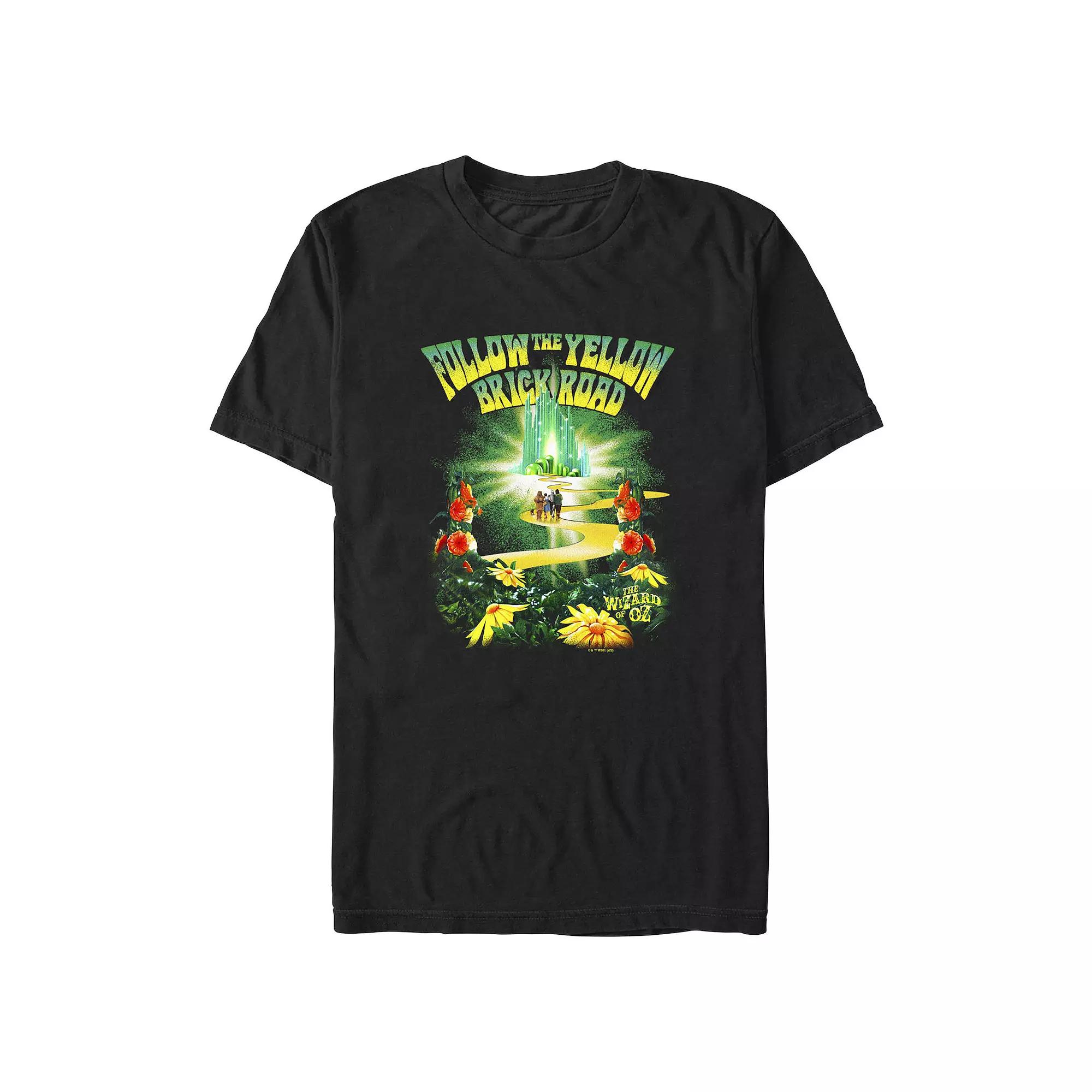 Men's The Wizard of OZ Long Strange Road Graphic Tee,  Product Image