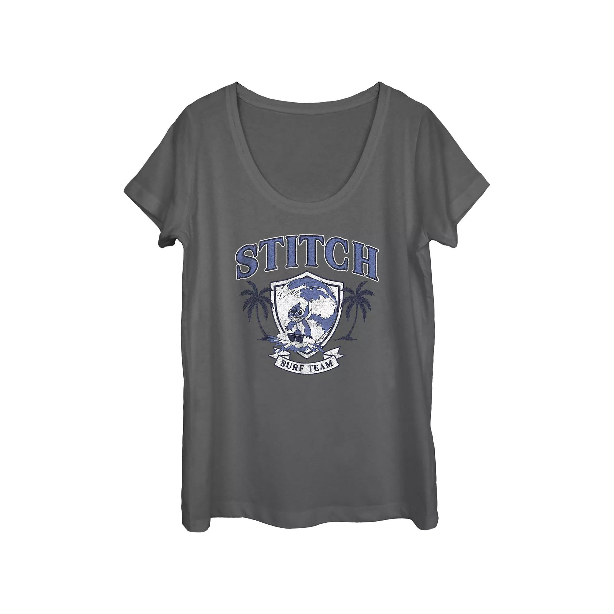 Juniors' Rock And Roll Roses Festival Scoop Neck Graphic Tee, Girl's,  Product Image