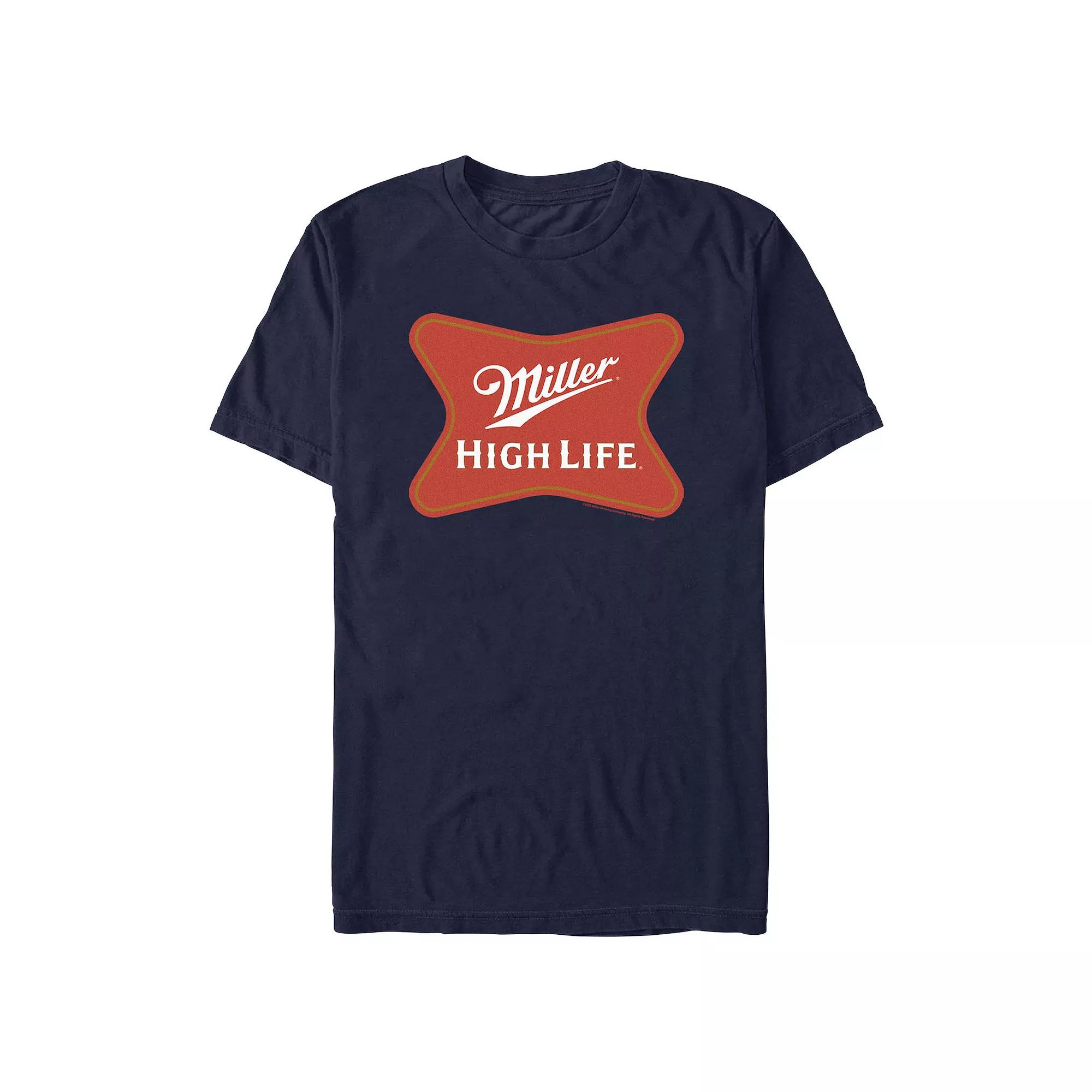 Men's Coors Light Vintage High Life Graphic Tee, Size: Medium, Blue Product Image