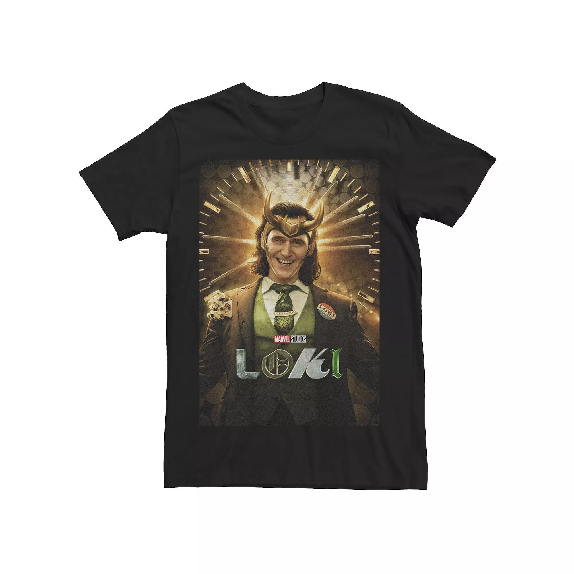 Men's Marvel Loki Poster Tee,  Product Image