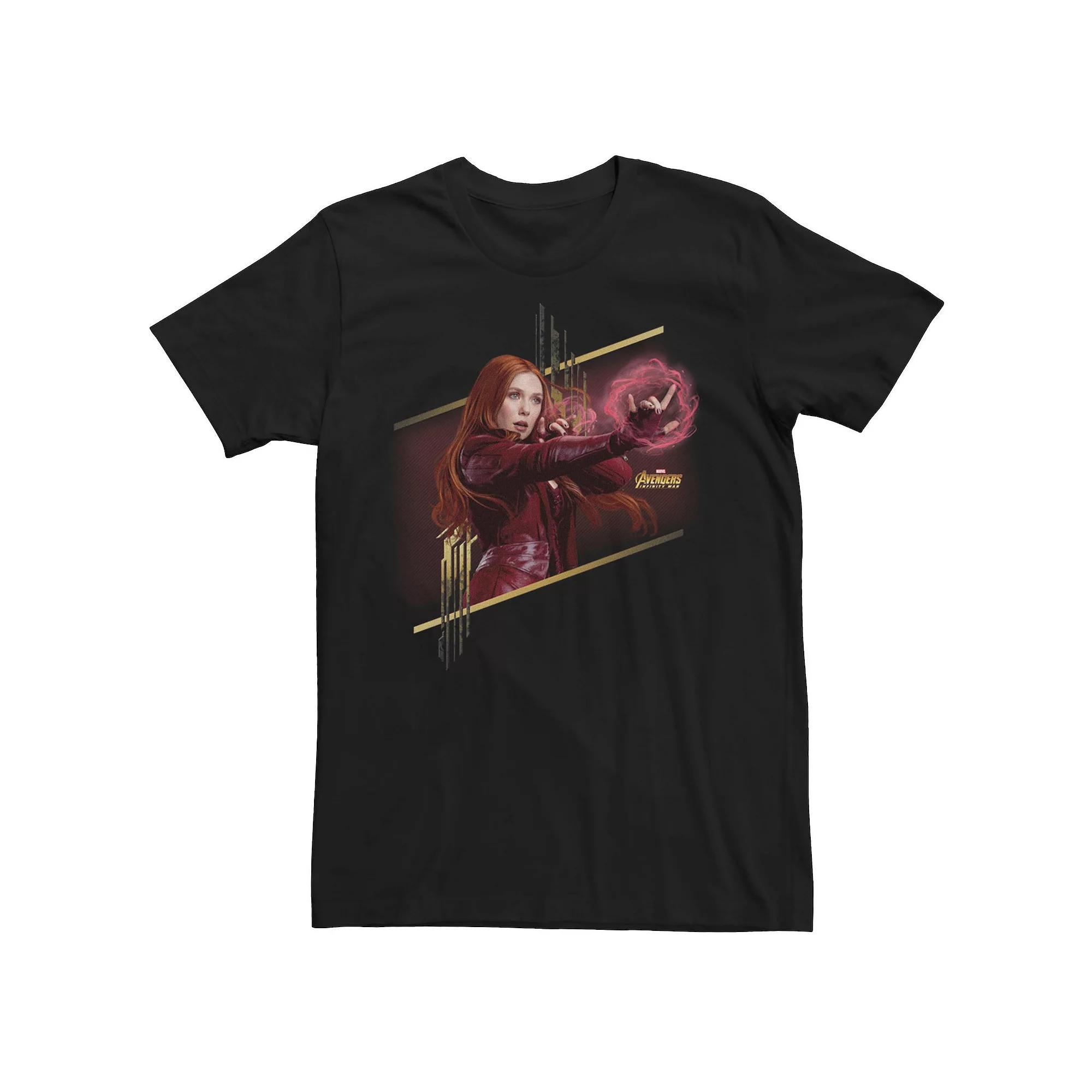 Men's Marvel Avengers Infinity War Scarlet Witch Portrait Tee,  Product Image