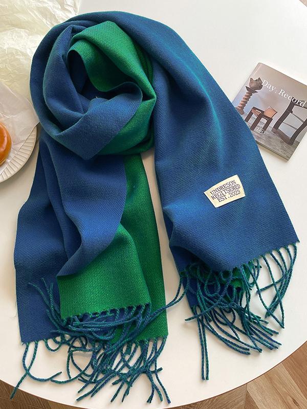 Keep Warm Tasseled Shawl&Scarf Product Image