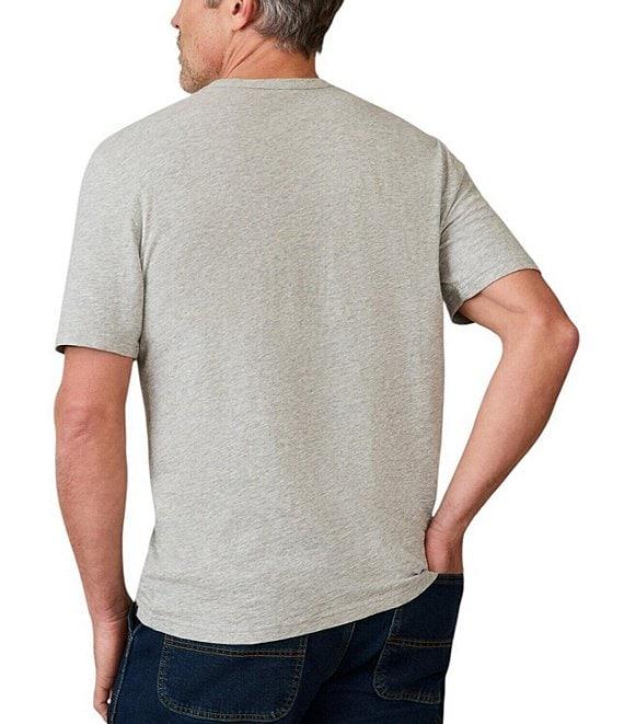 Faherty Sunwashed Organic Cotton Pocket Short Sleeve T-Shirt Product Image