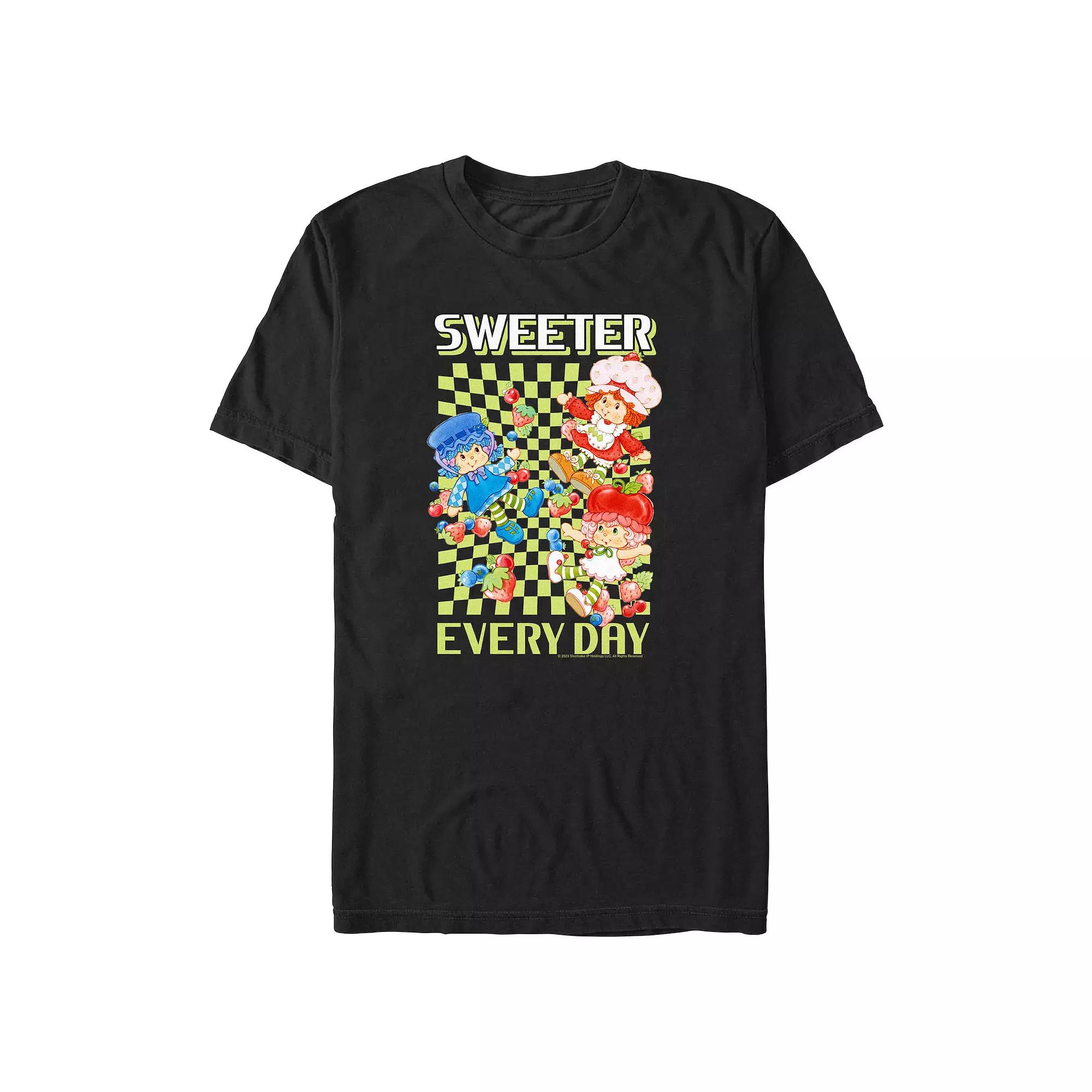 Men's Strawberry Shortcake Sweeter Everyday Graphic Tee,  Product Image