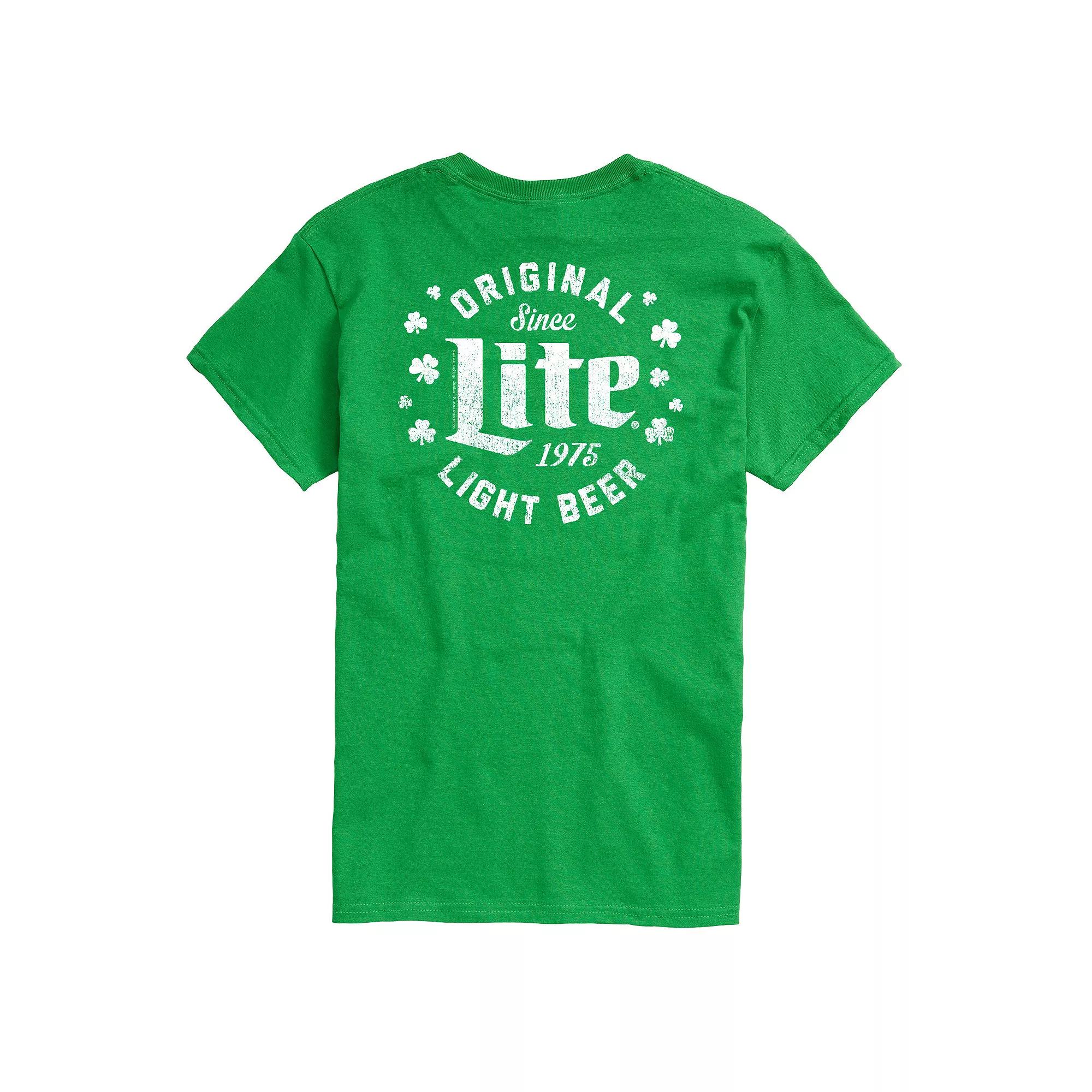 Men's Miller Lite St. Patrick's Day Graphic Tee,  Product Image