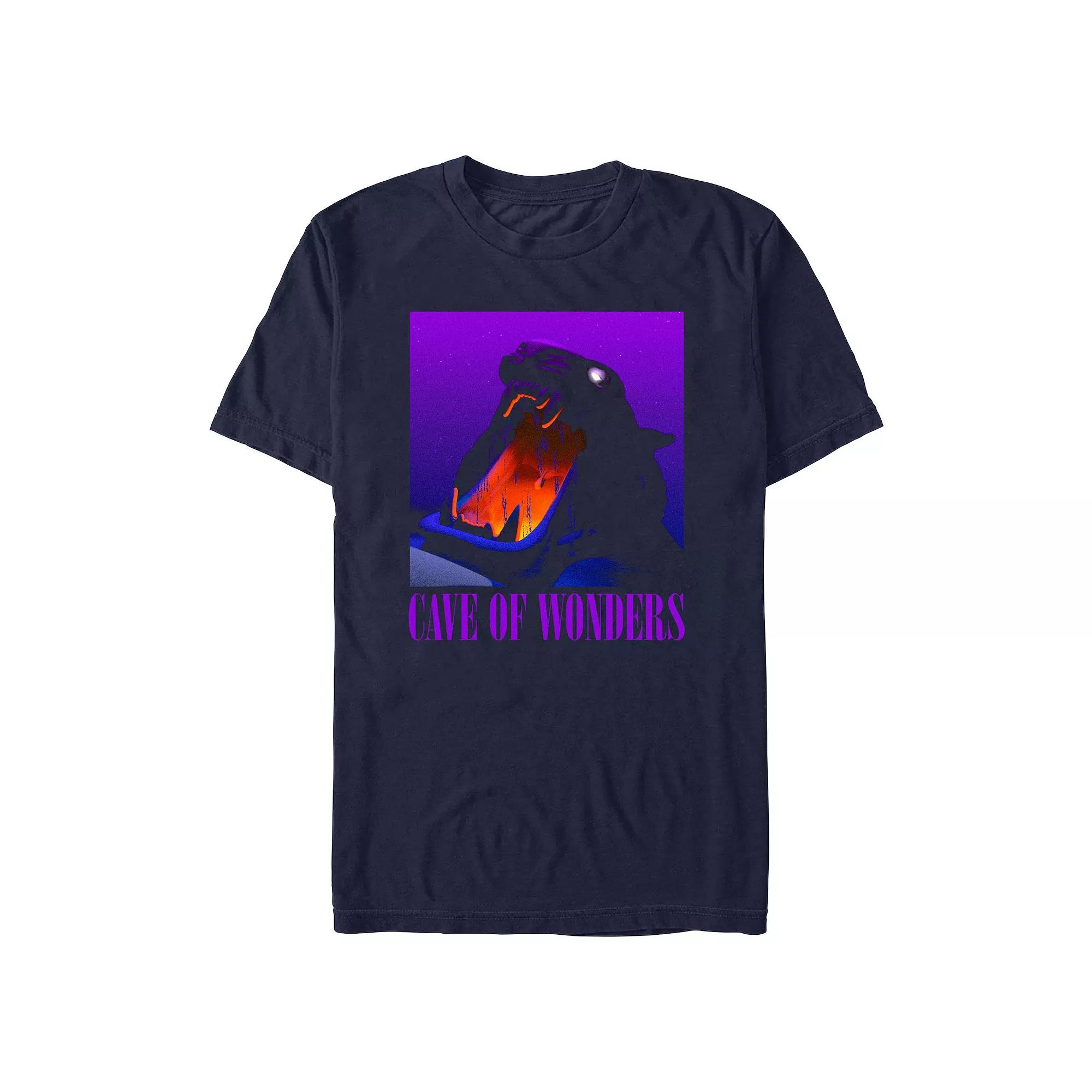 Disney's Aladdin Cave Of Wonders Men's Graphic Tee, Size: Large, Blue Product Image