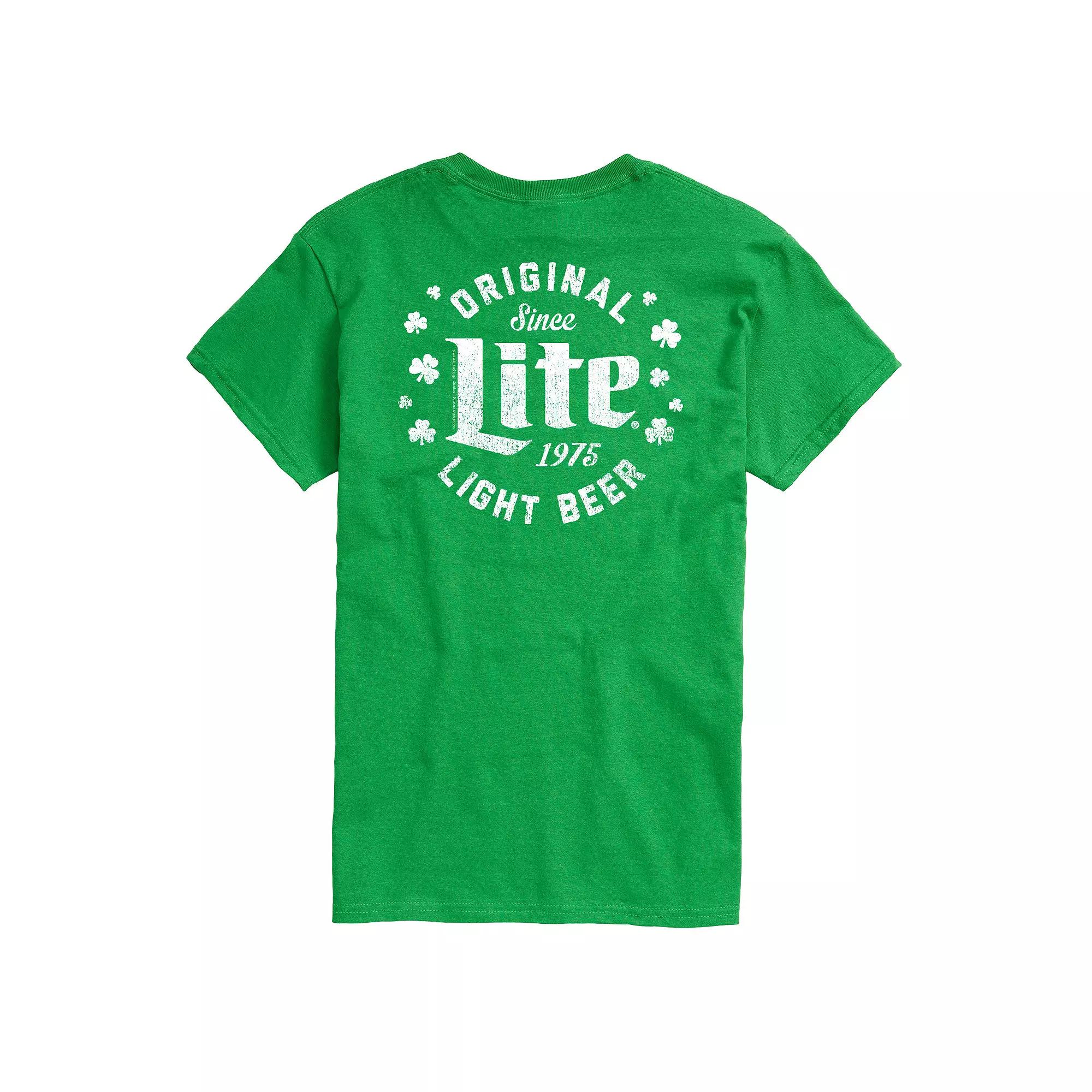 Men's Miller Lite St. Patrick's Day Graphic Tee,  Product Image