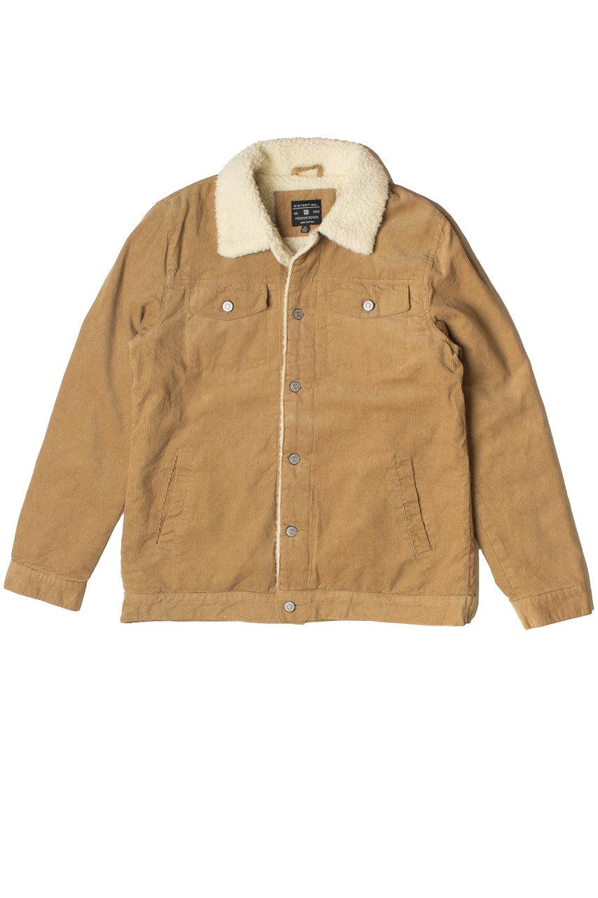 Corduroy Sherpa Lined Trucker Jacket Product Image