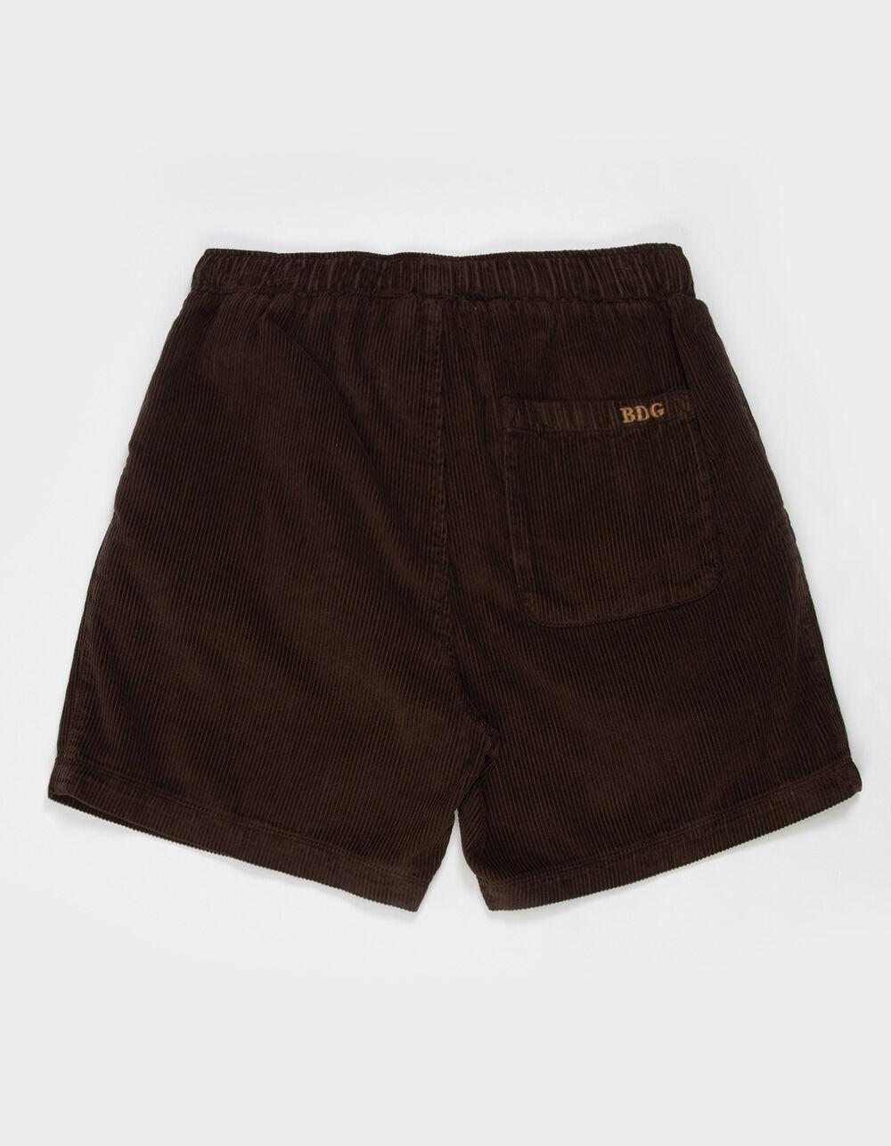 BDG Urban Outfitters Mens Cord Shorts - BROWN Product Image