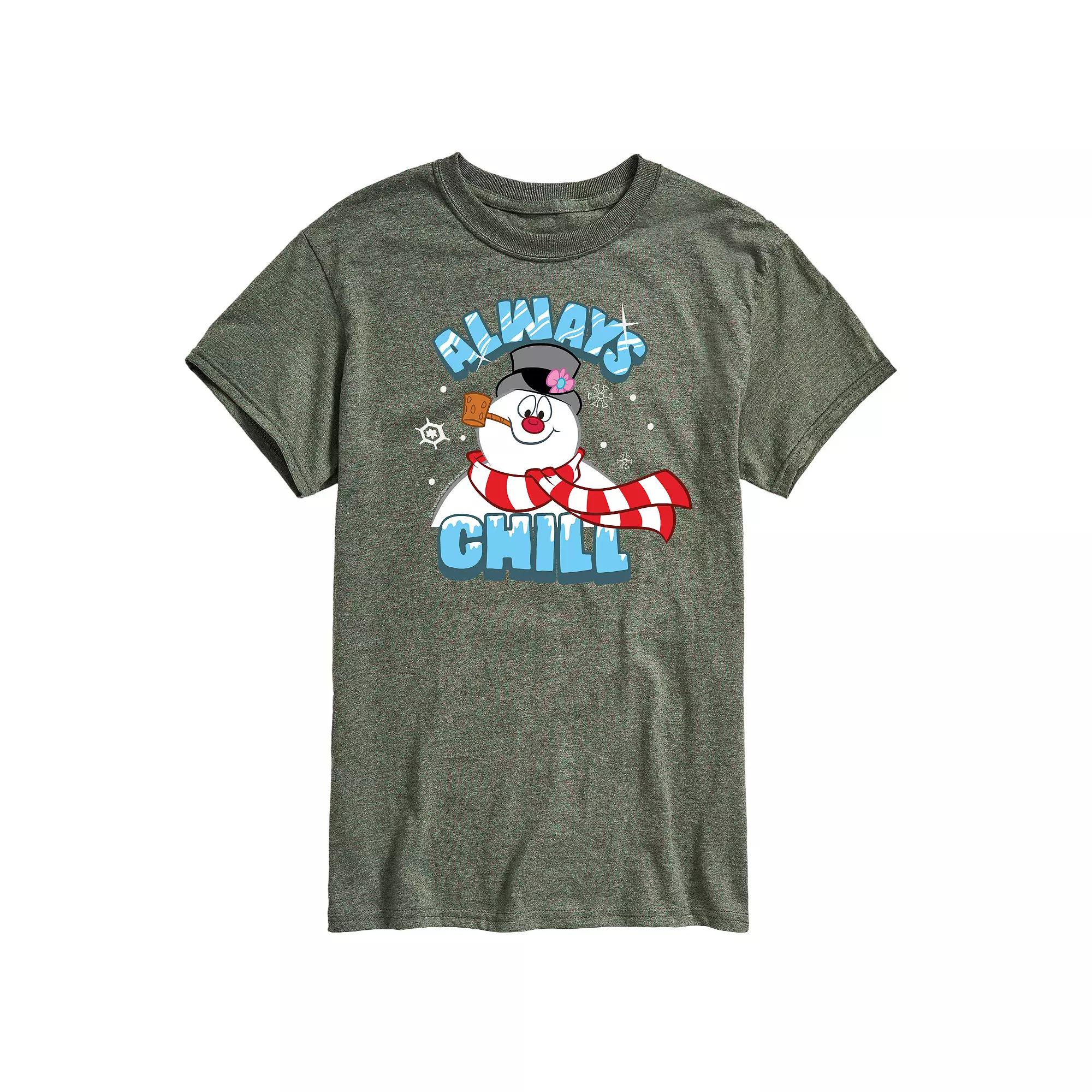 Big & Tall Frosty The Snowman Frosty Always Chill Graphic Tee, Men's,  Product Image