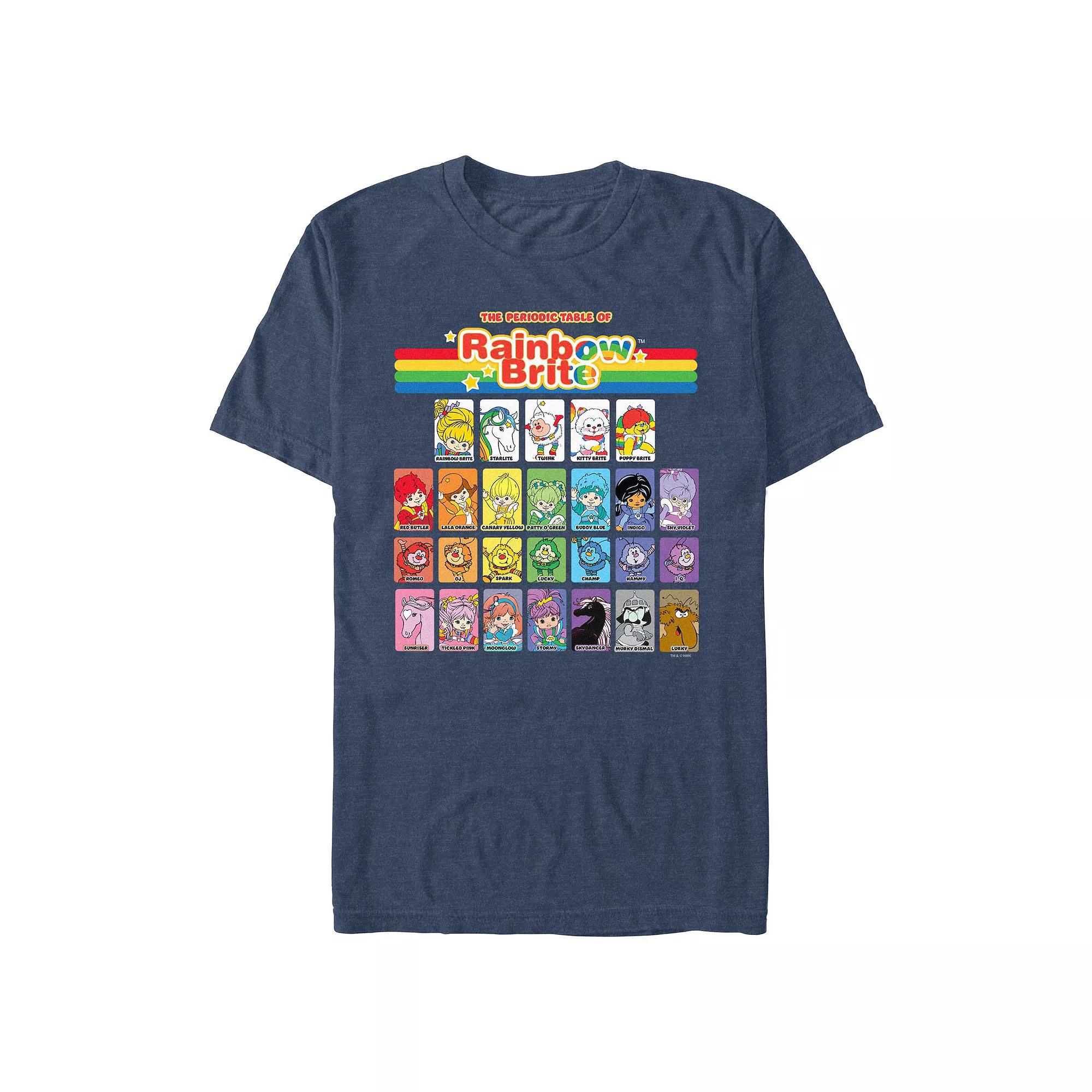 Men's Rainbow Brite Periodic Table Graphic Tee,  Product Image