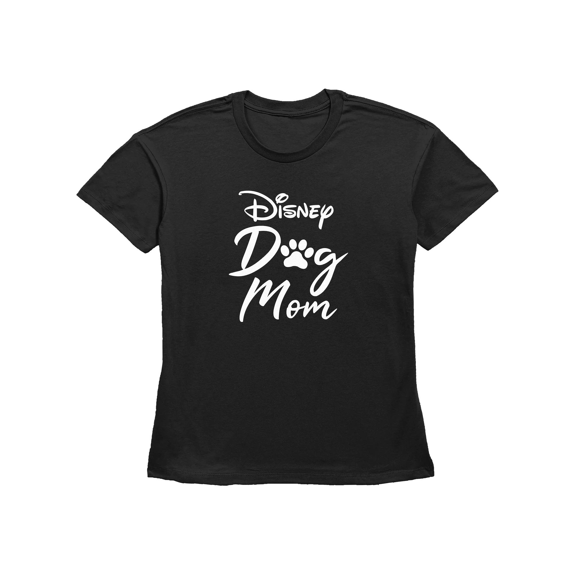 Disney Dog Mom Women's Basic Fit Graphic Tee,  Product Image