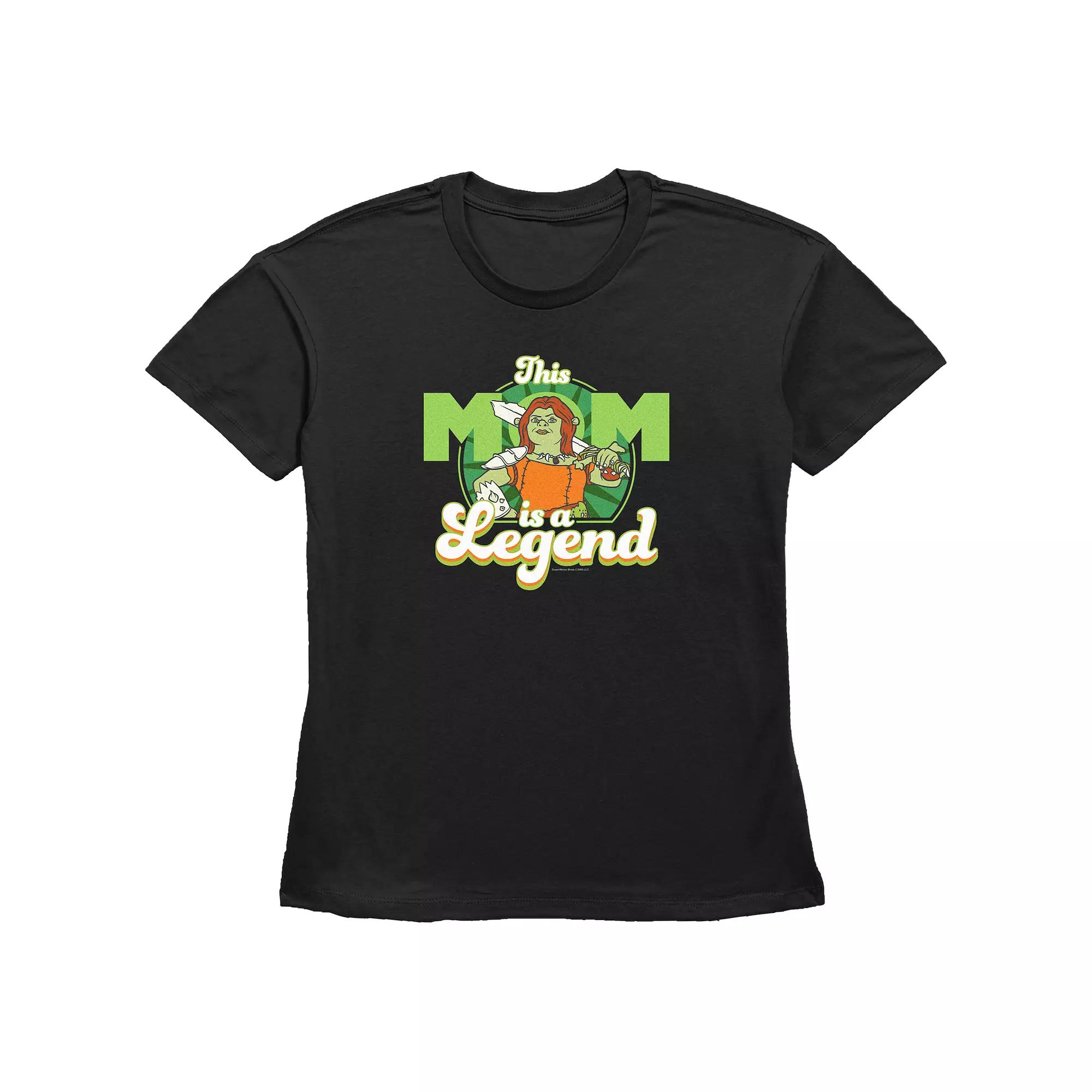 Women's Shrek This Mom Is A Rebel Basic Fit Graphic Tee,  Product Image