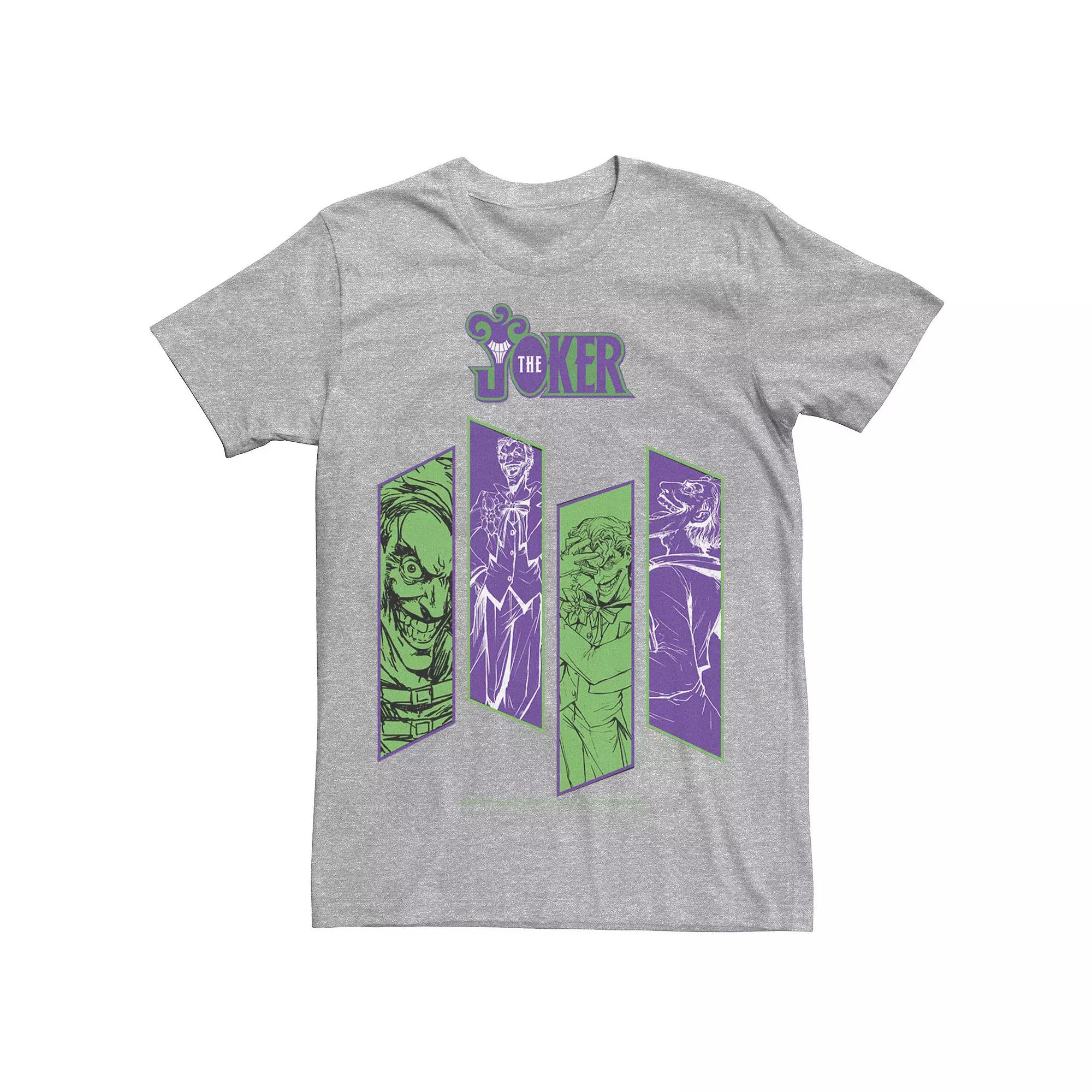 Mens DC Comics Batman Joker Panels Tee, Men's,  Product Image