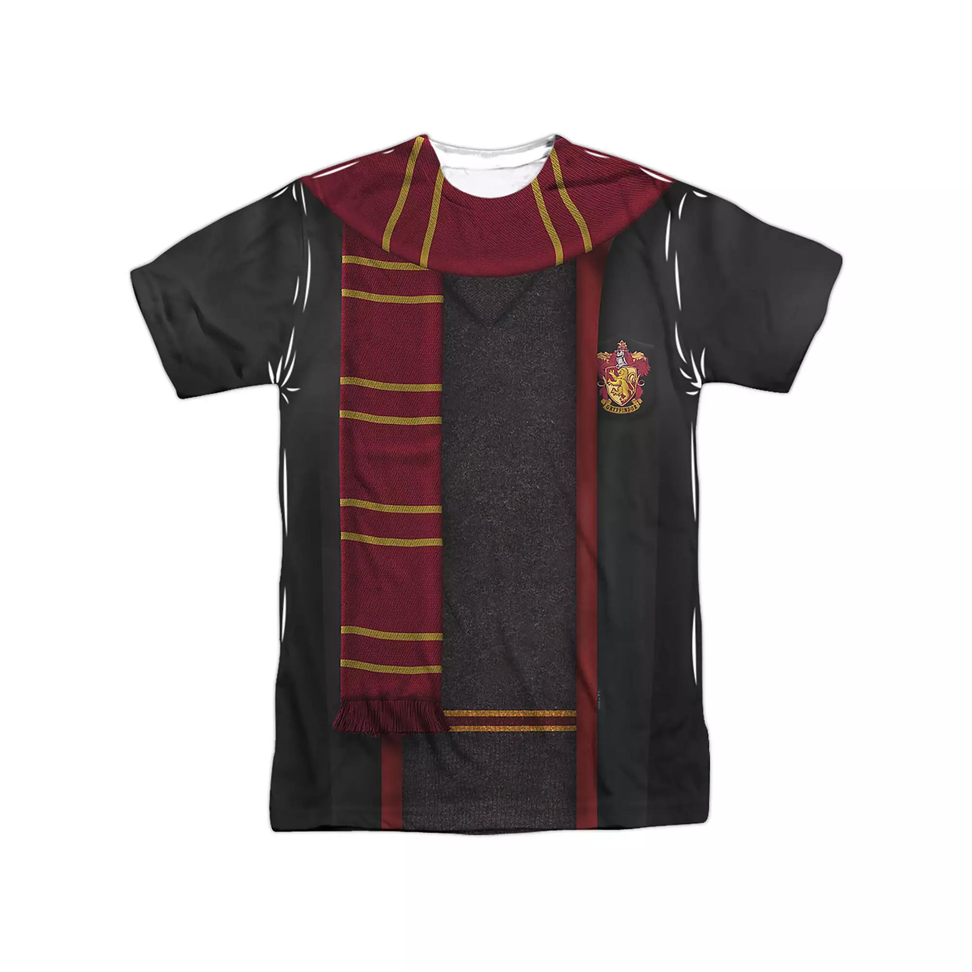 Men's Harry Potter Gryffindor Sublimated Graphic Tee, Size: Medium, Black Product Image