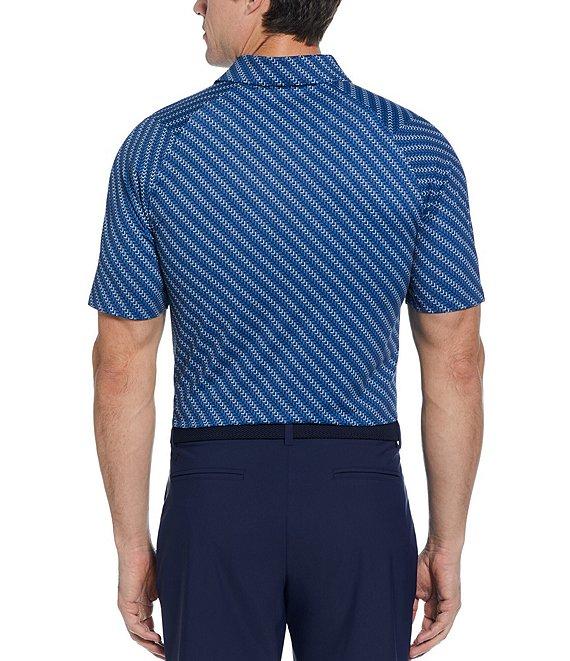 Callaway Chevron Printed Short Sleeve Twill Golf Polo Shirt Product Image