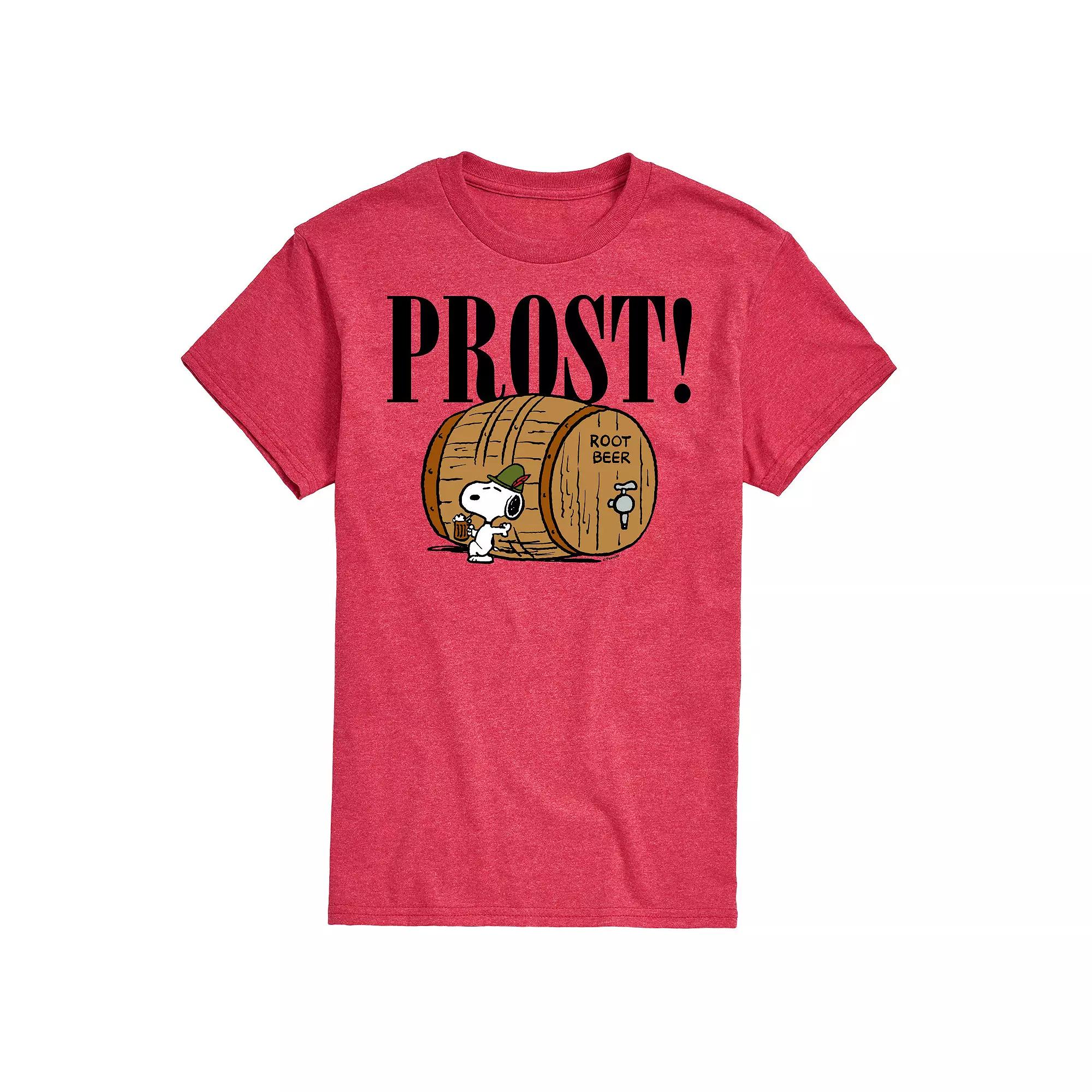 Men's Peanuts Prost! Snoopy Root Beer Graphic Tee,  Product Image