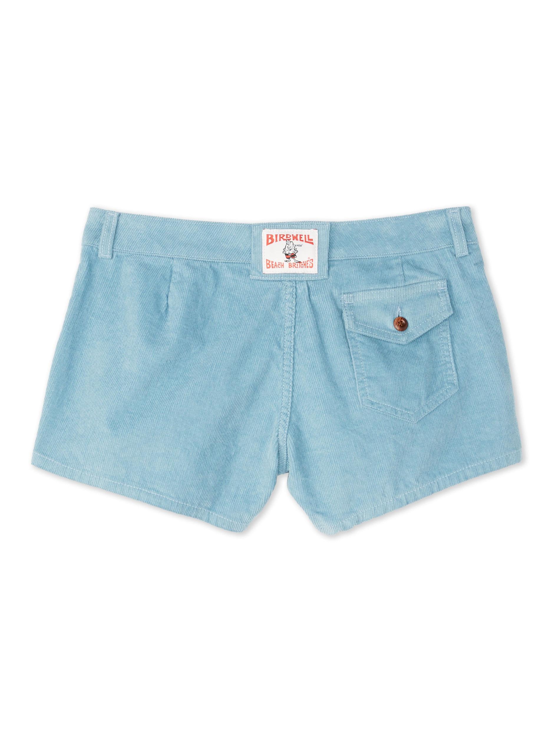 Women's Classic Corduroy Shorts - Light Blue Female Product Image