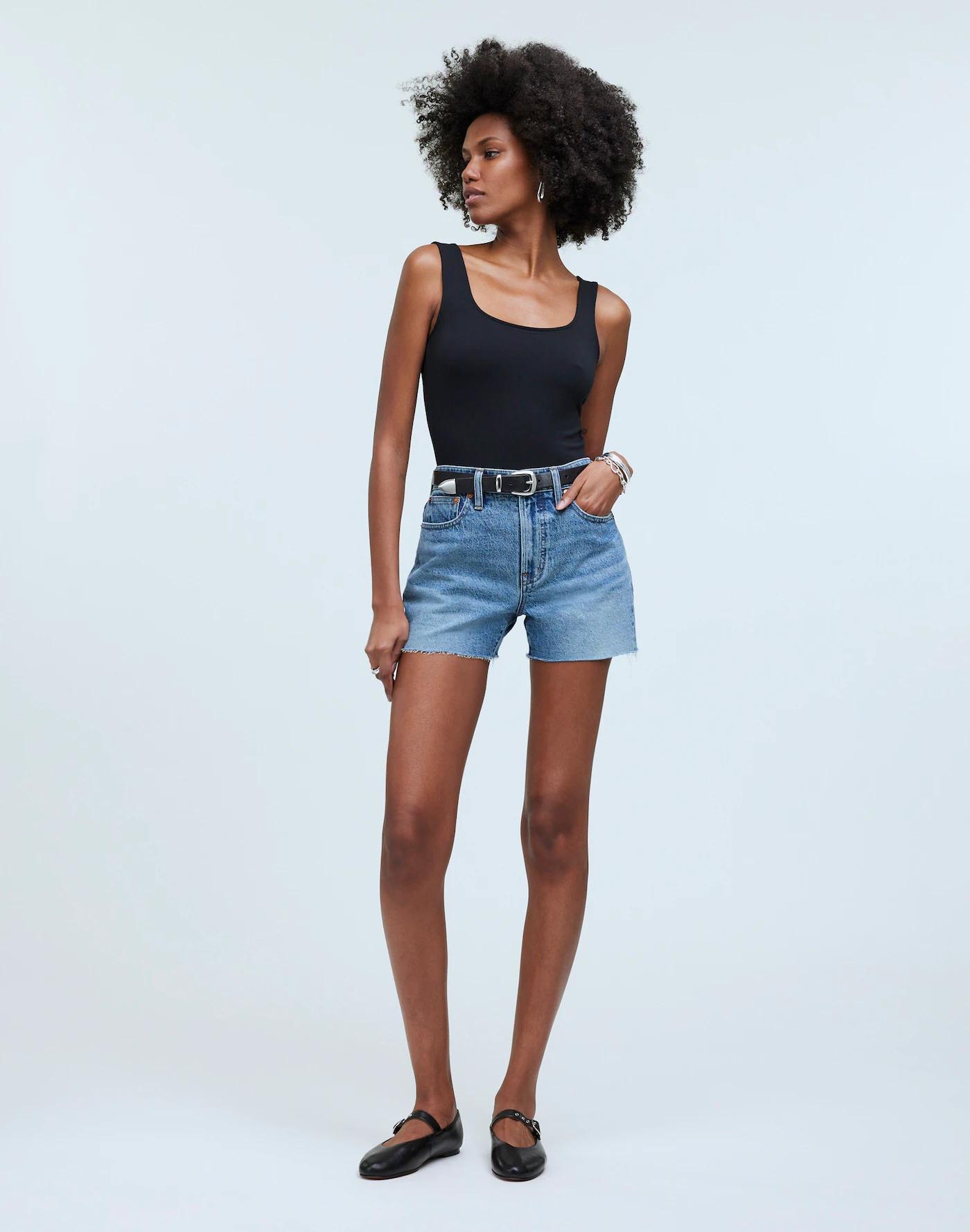 The Perfect Vintage Short in Dewberry Wash Product Image