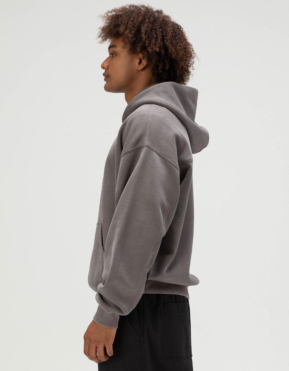 RSQ Mens Oversized Hoodie - DARK GRAY Product Image