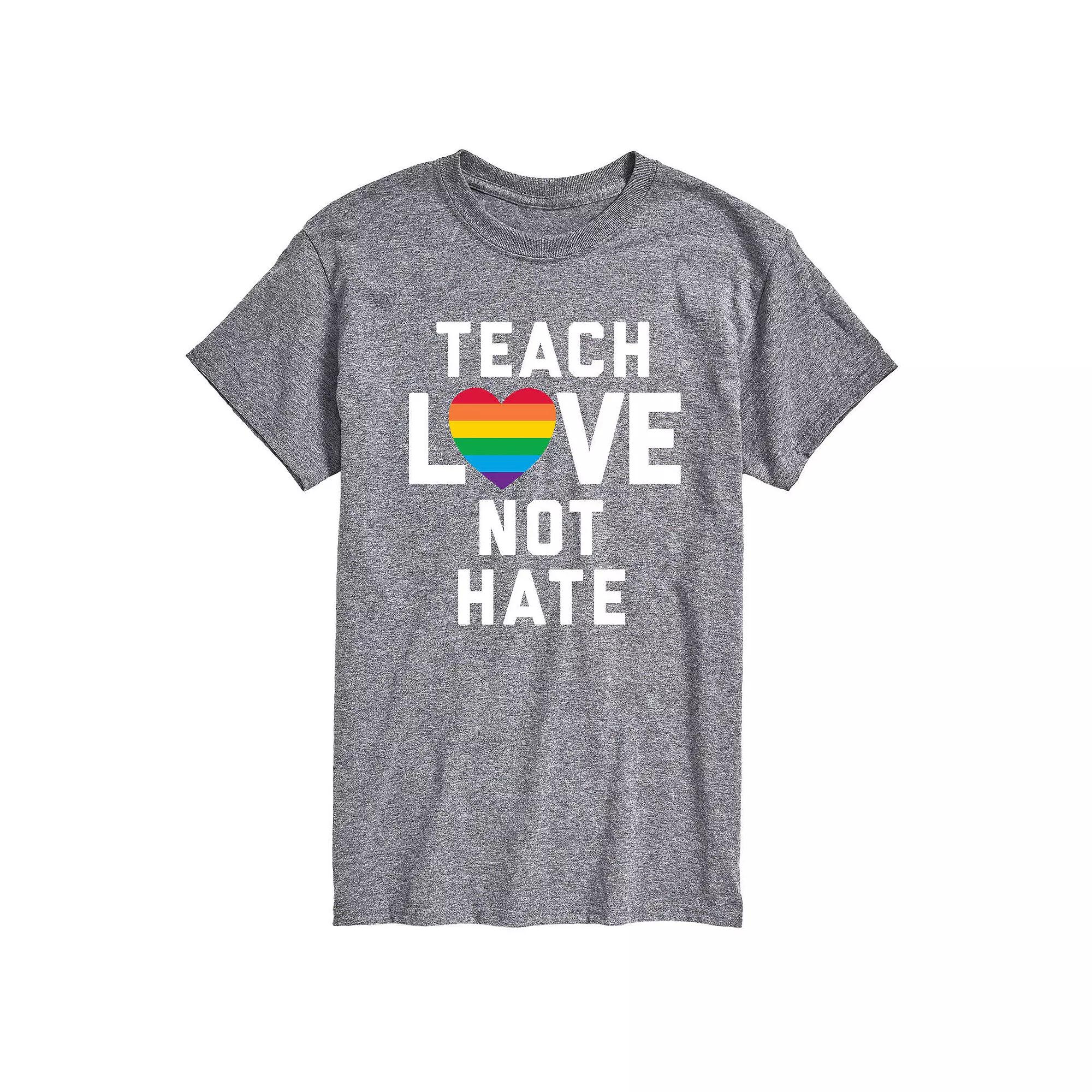 Men's Teach Love Not Hate Tee,  Product Image