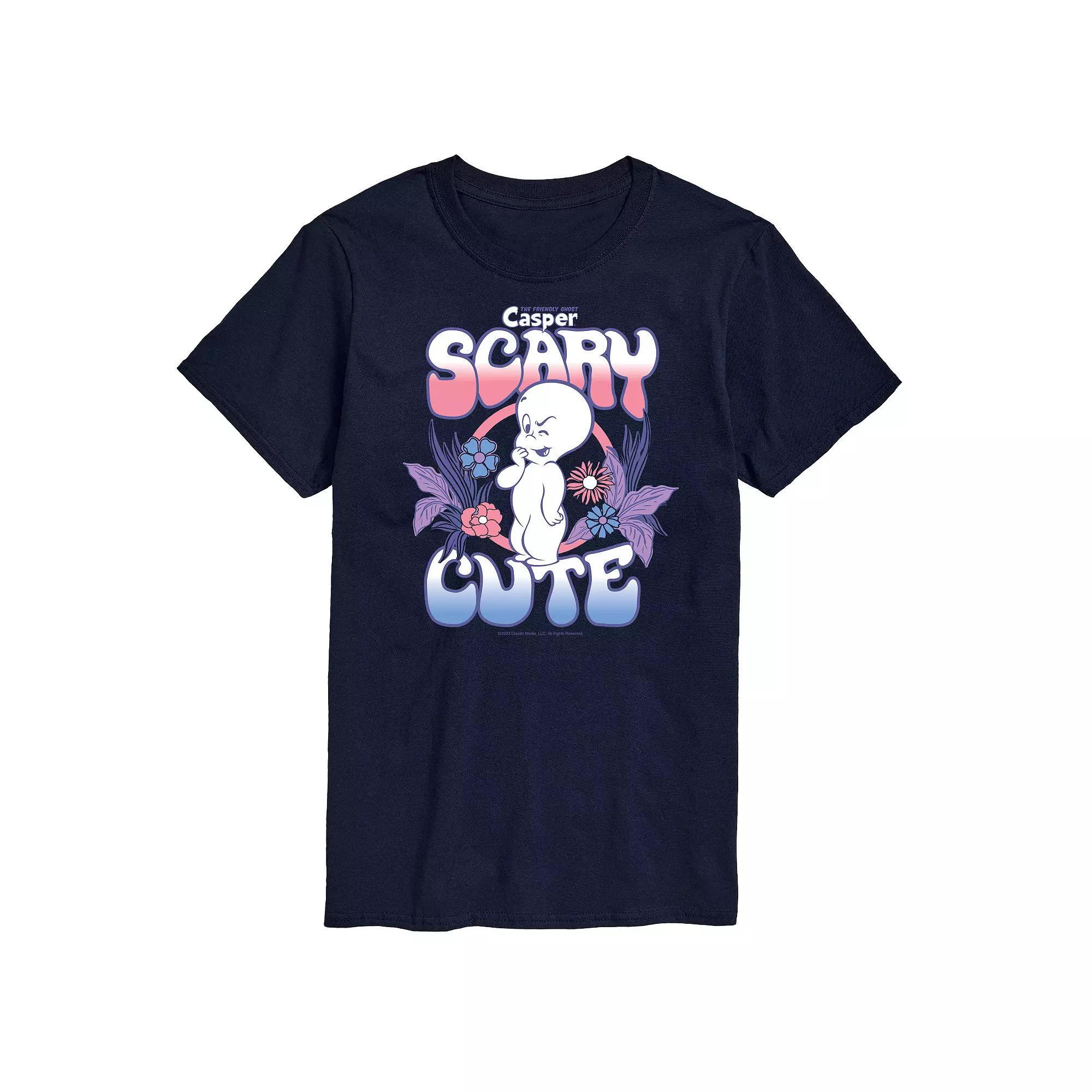 Big & Tall Casper Scary Cute Graphic Tee, Men's,  Product Image