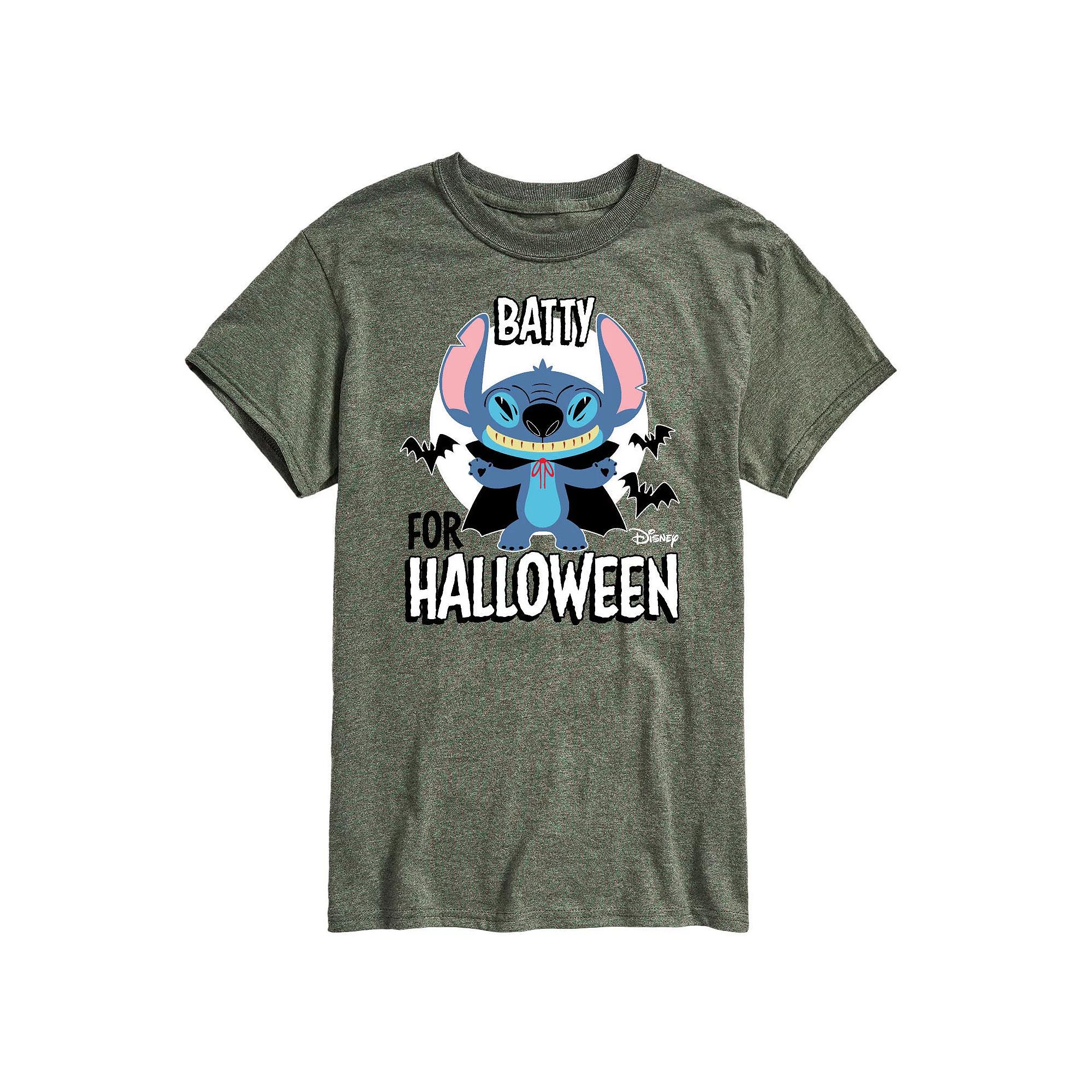Disney's Lilo & Stitch Men's Batty For Halloween Tee,  Product Image