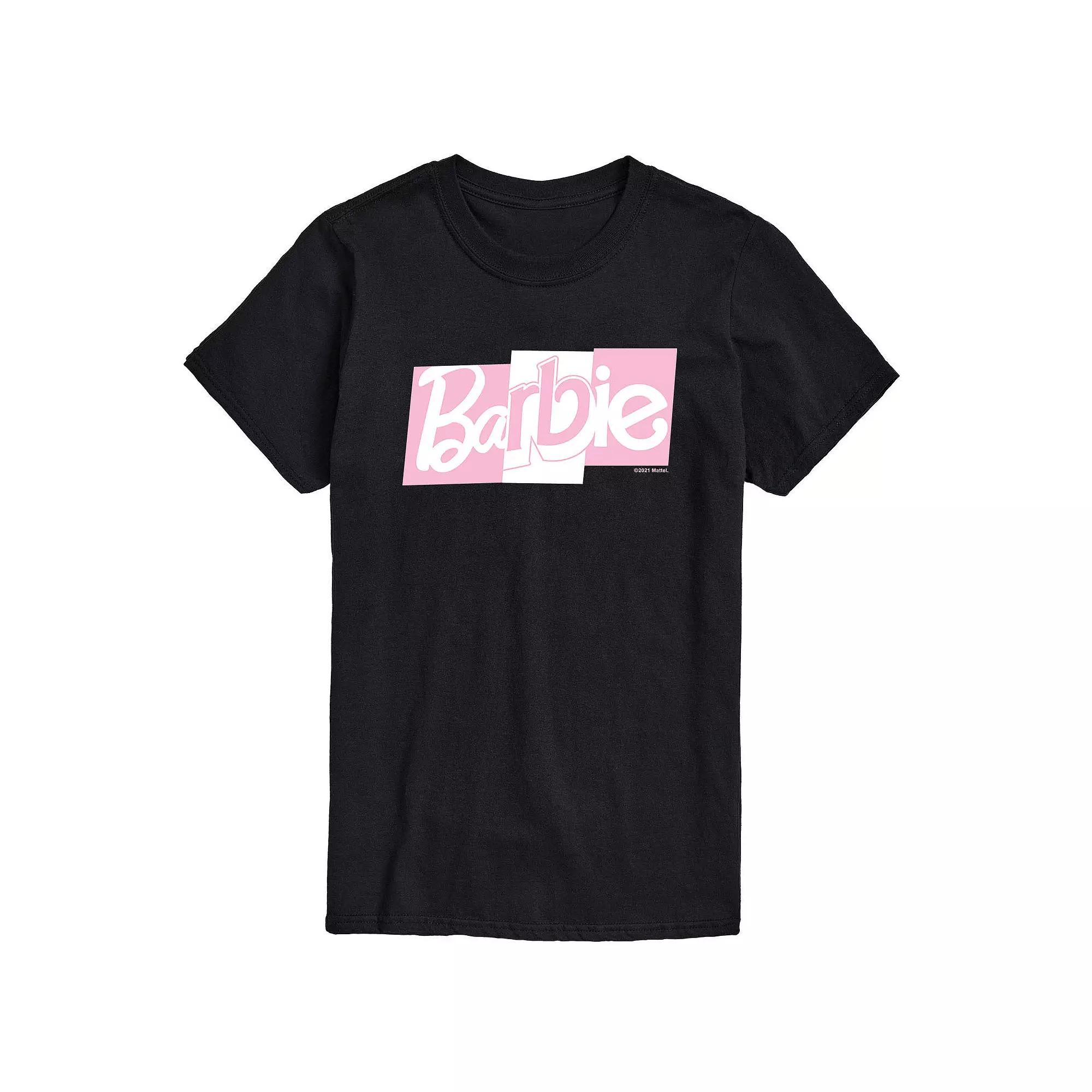Men's Barbie Pink Logo Tee,  Product Image