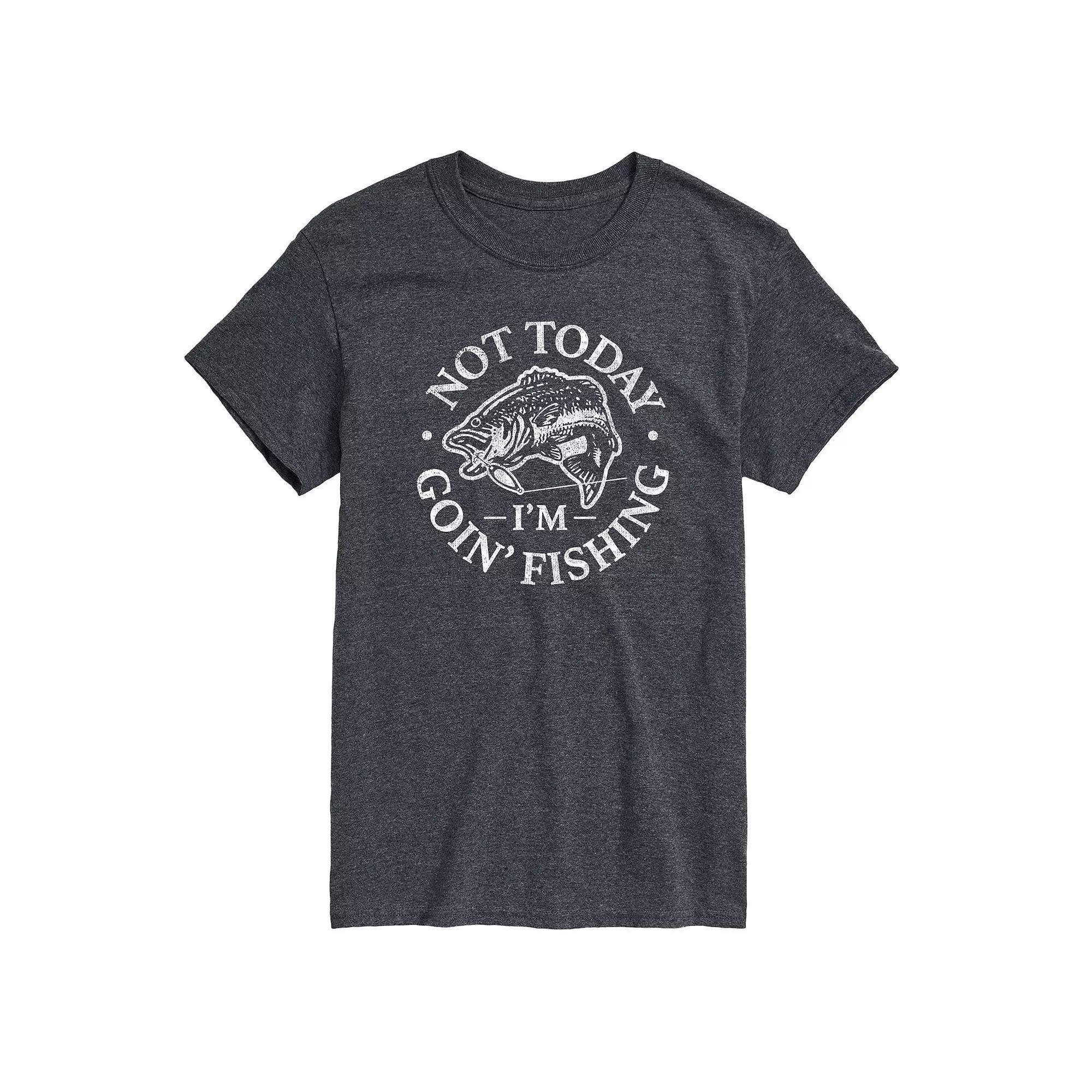 Big & Tall Goin Fishing Tee, Men's,  Product Image