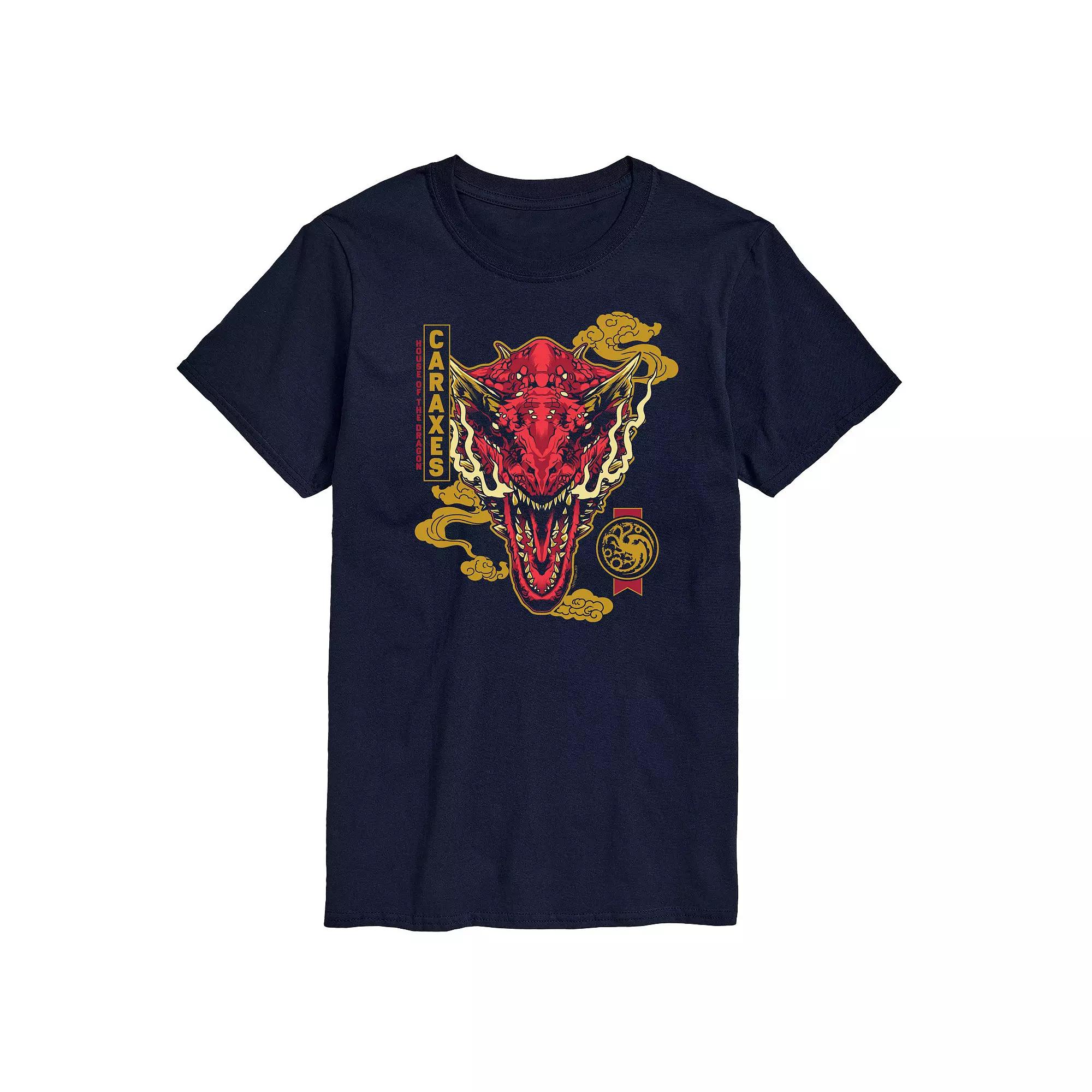 Men's House Of Dragon Caraxes Badge Graphic Tee,  Product Image