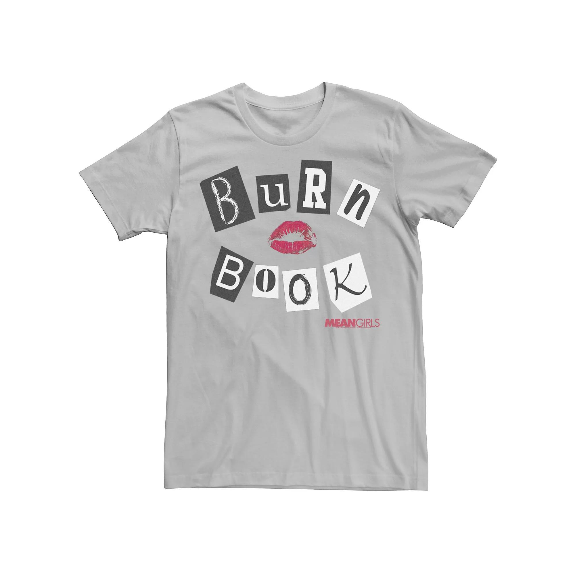 Men's Mean Girls Burn Book Cover Tee,  Product Image