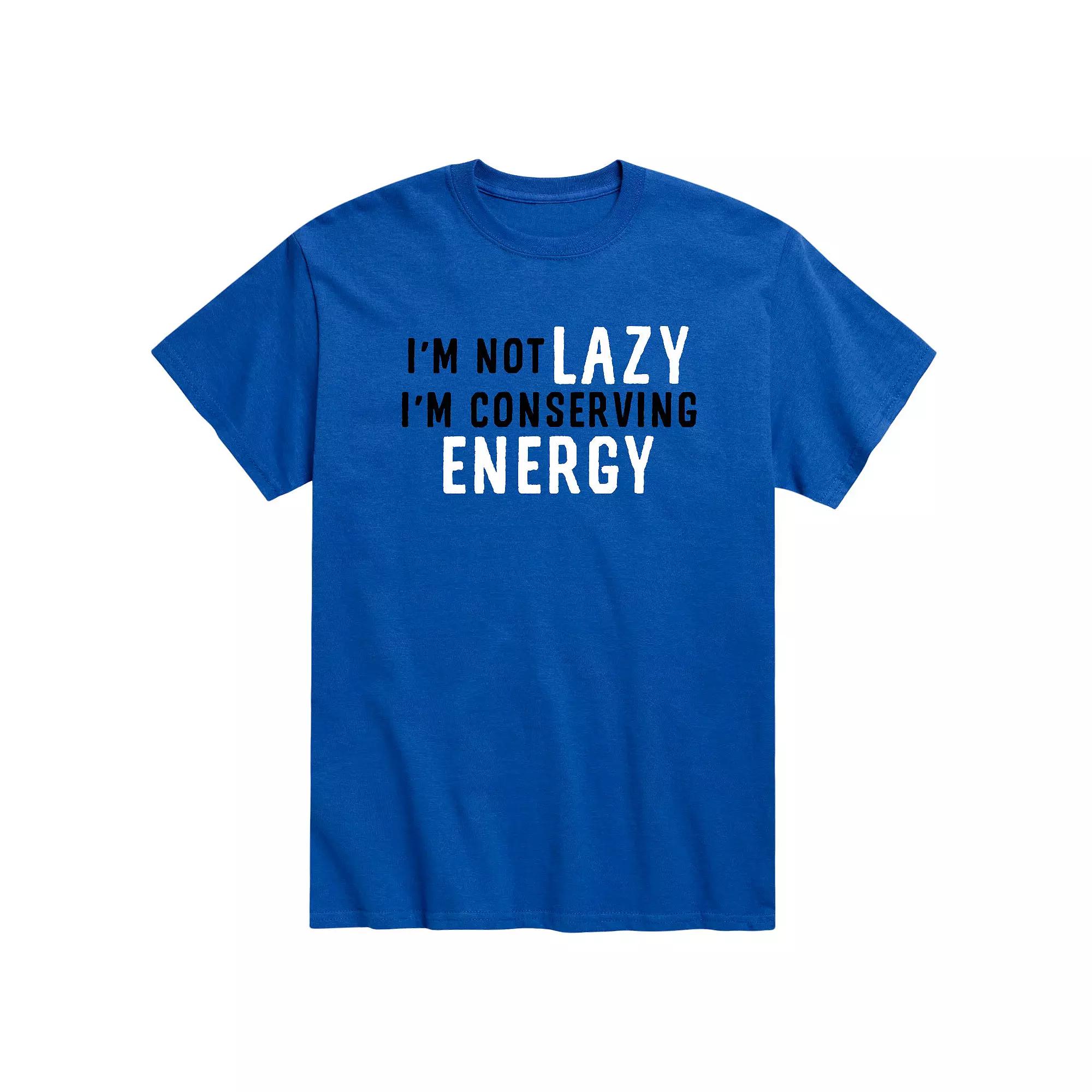 Men's I'm Not Lazy Tee,  Product Image