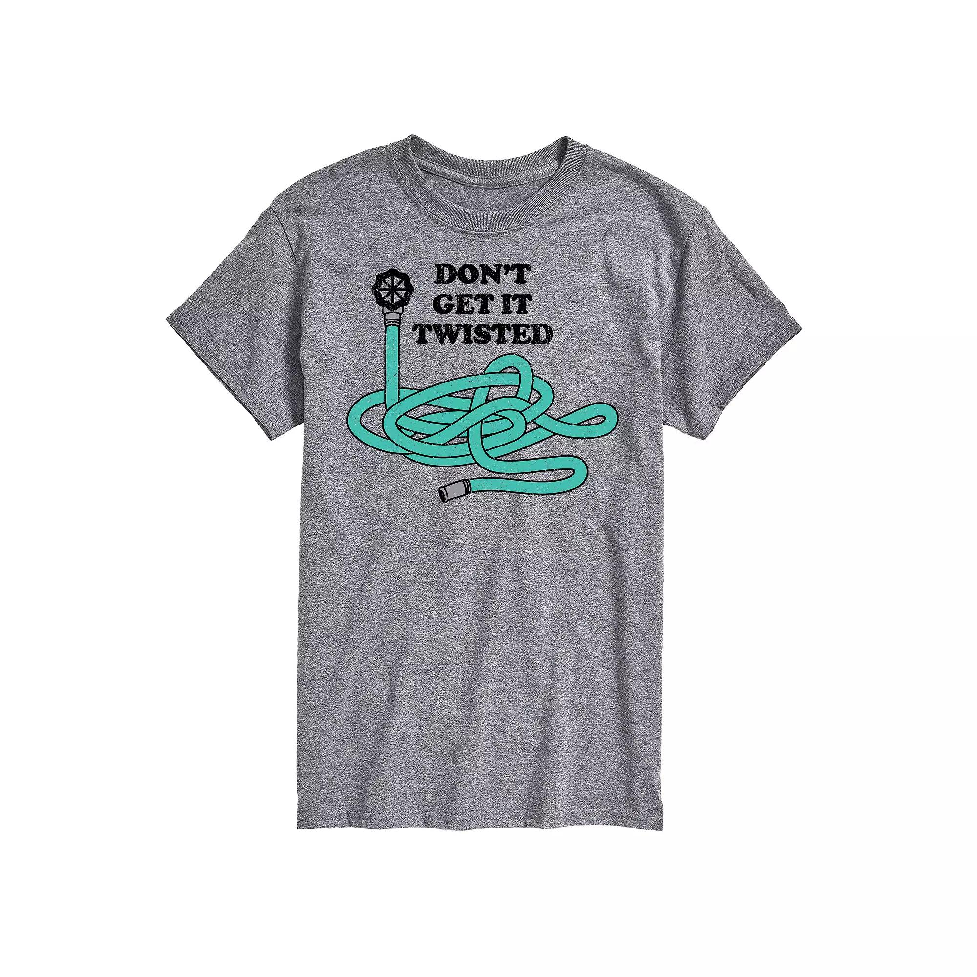 Big & Tall Don't Get It Twisted Graphic Tee, Men's,  Product Image