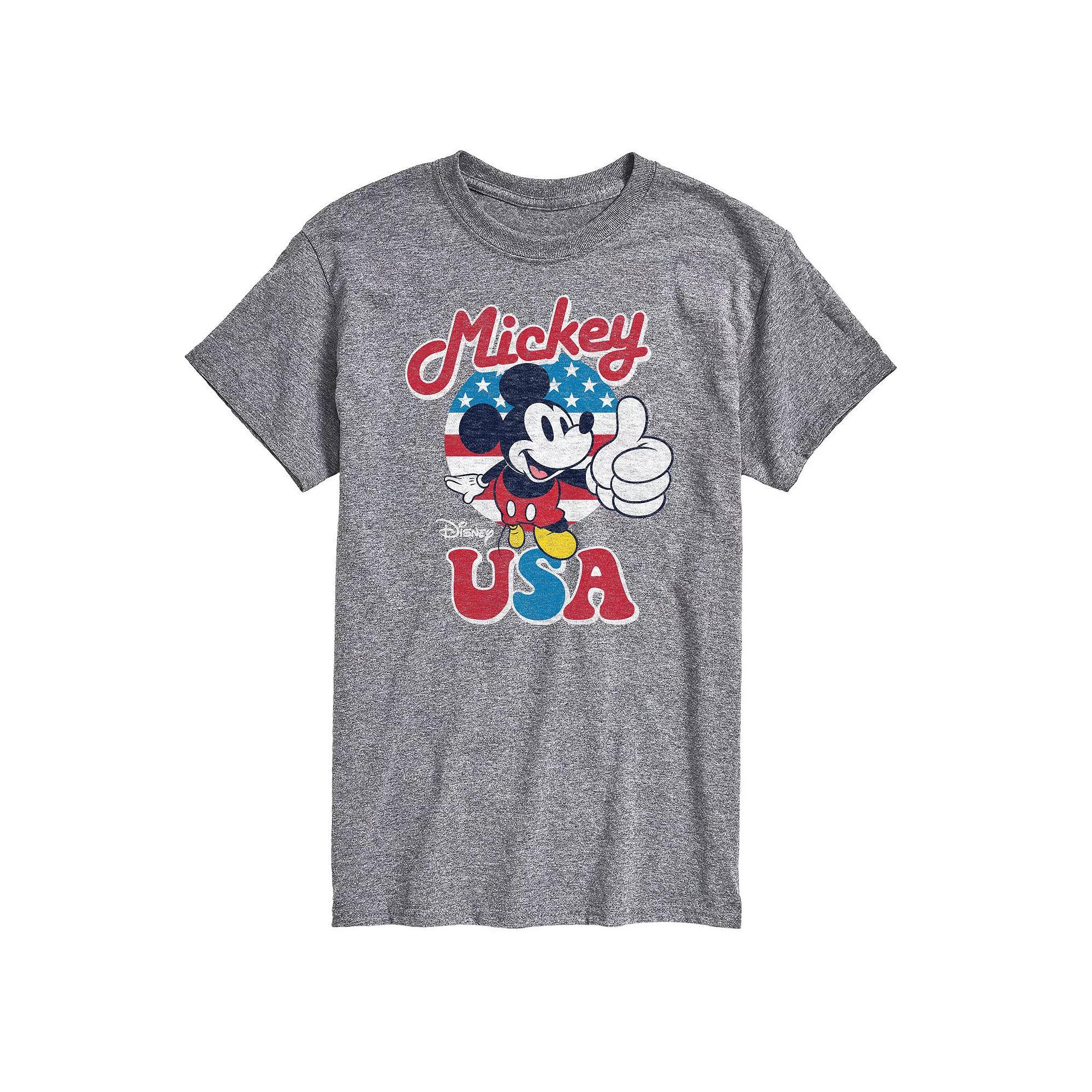 Disney's Mickey Mouse Men's USA Americana Graphic Tee,  Product Image