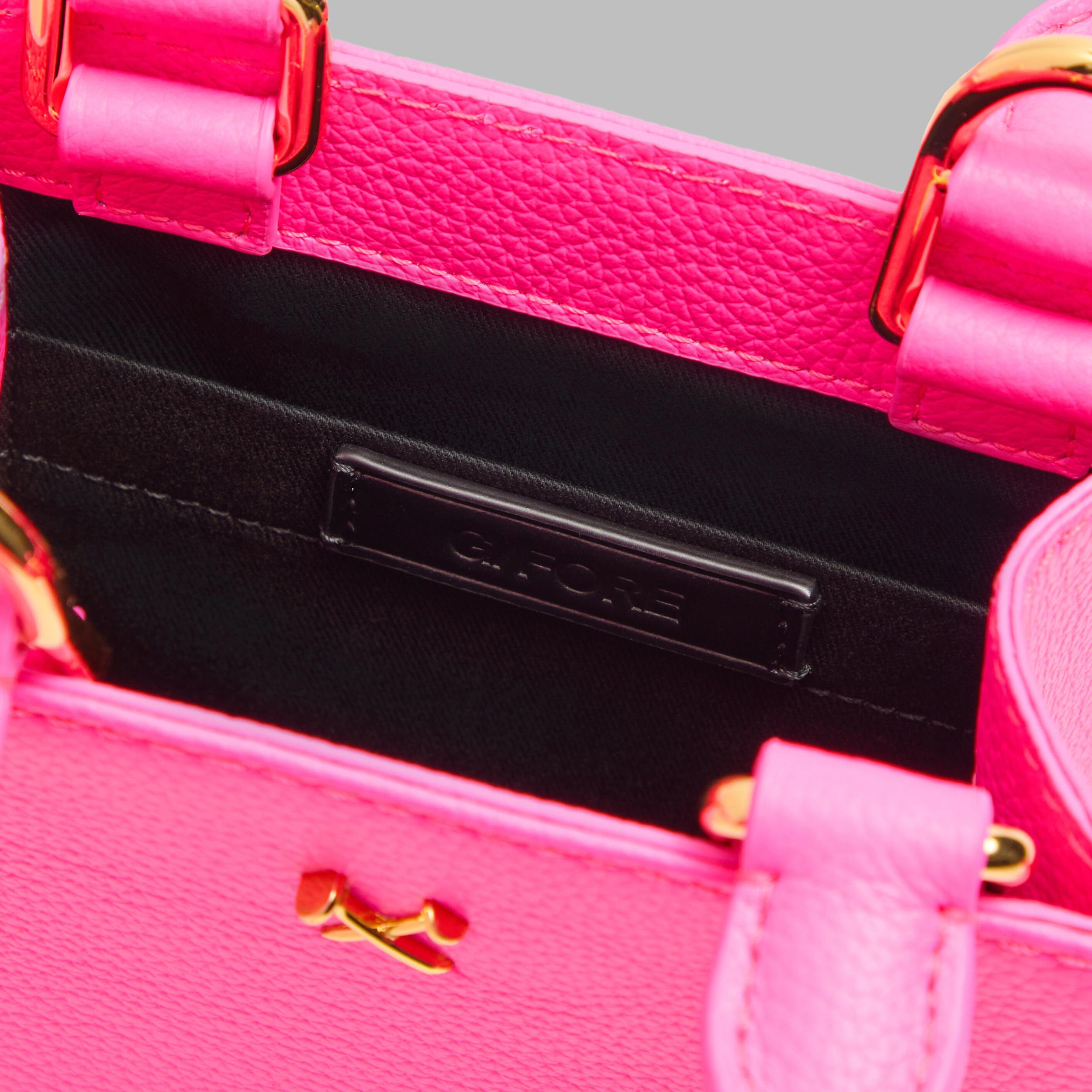 METAL TEES LEATHER MINI TOTE Product Image