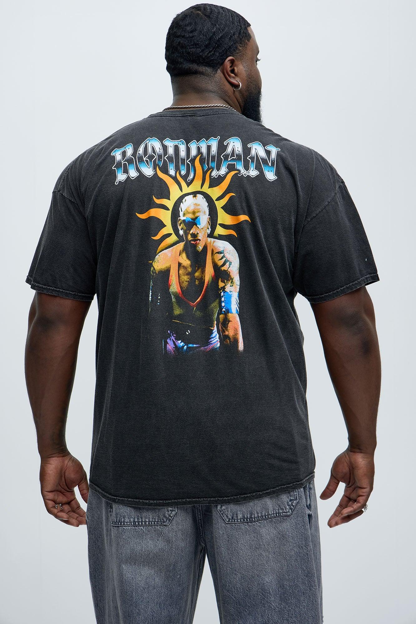 Dennis Rodman Sunny Short Sleeve Tee - Black Product Image