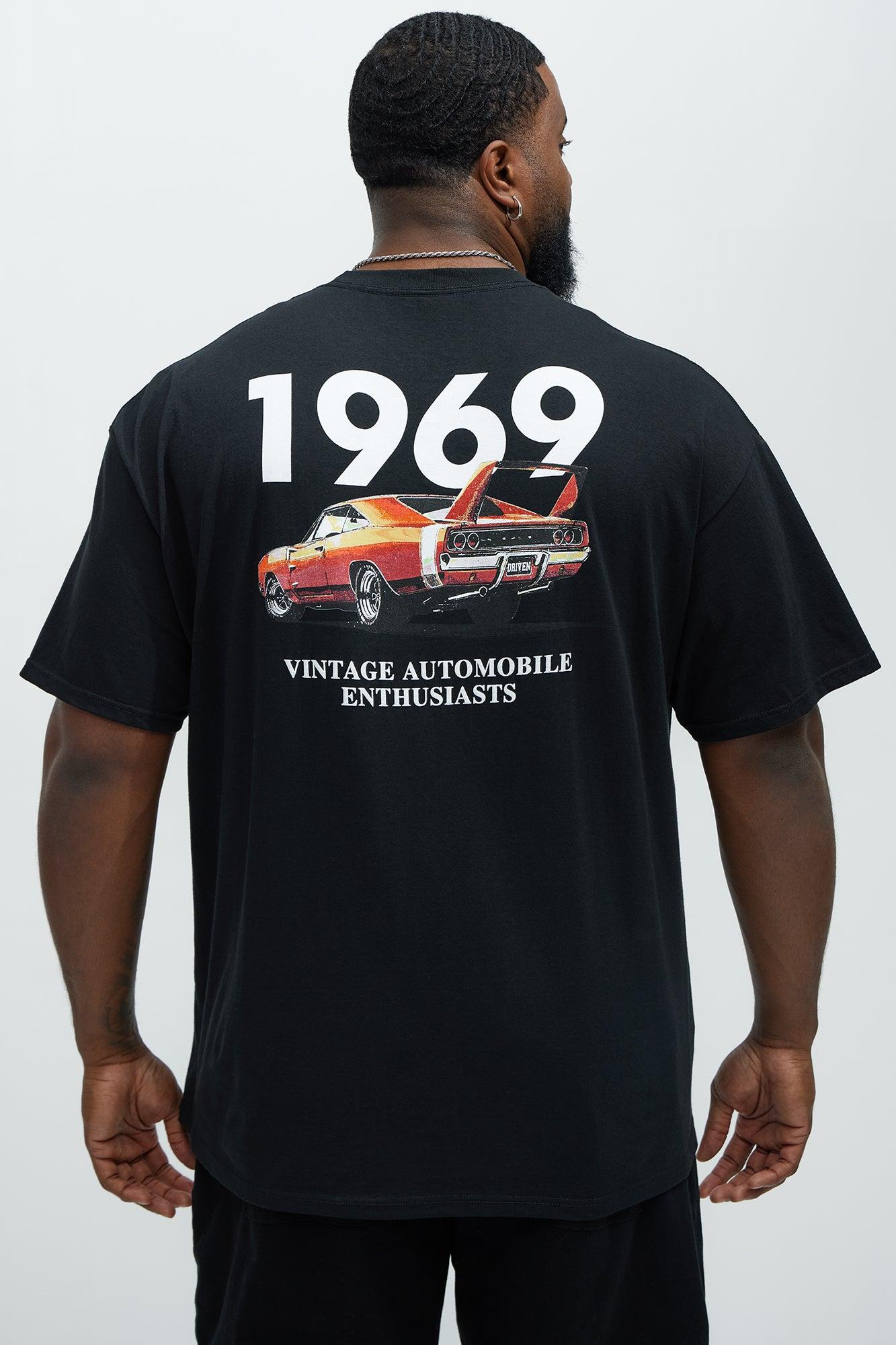 Driver Auto Club 1969 Short Sleeve Tee - Black Product Image