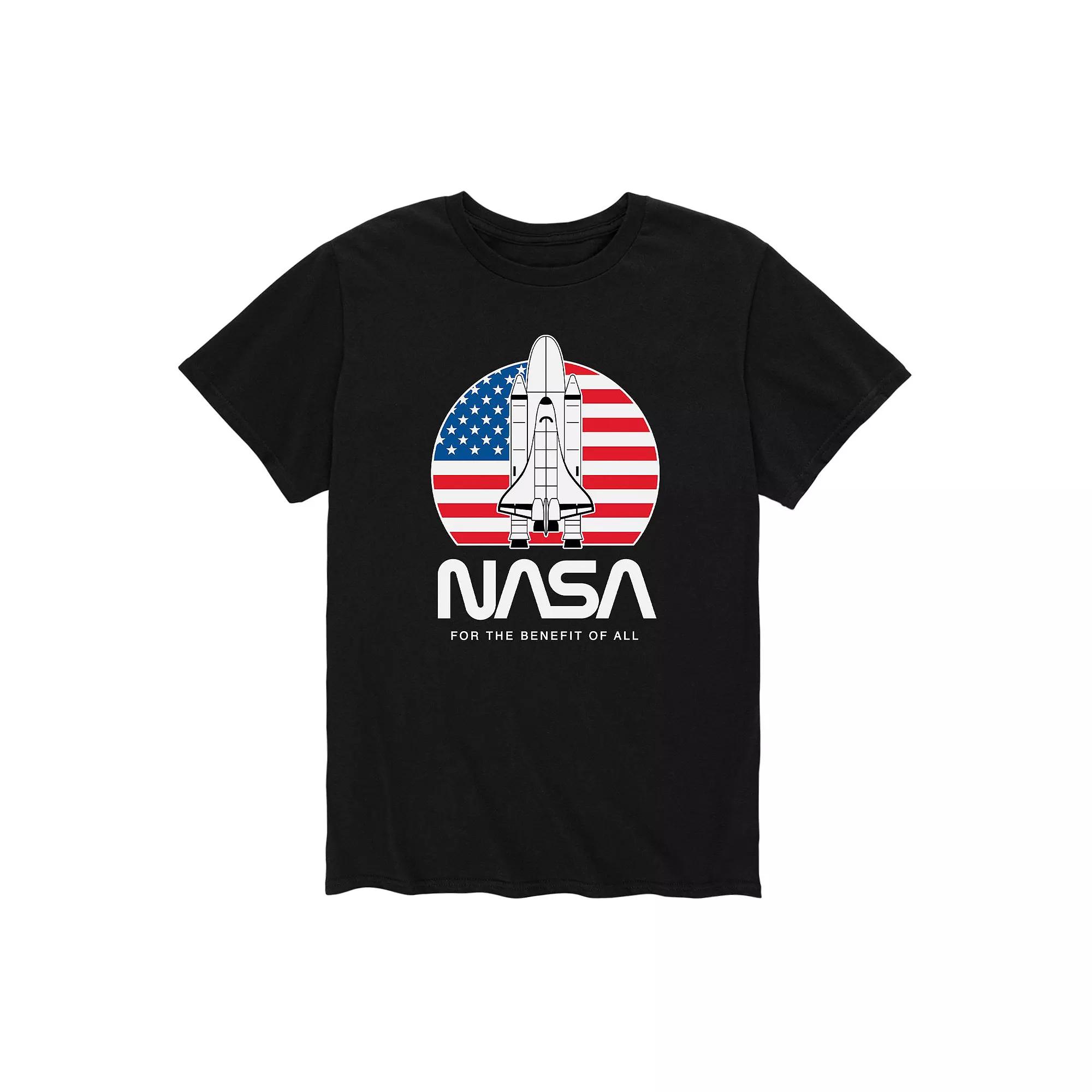 Big & Tall NASA Benefit For All Tee, Men's,  Product Image