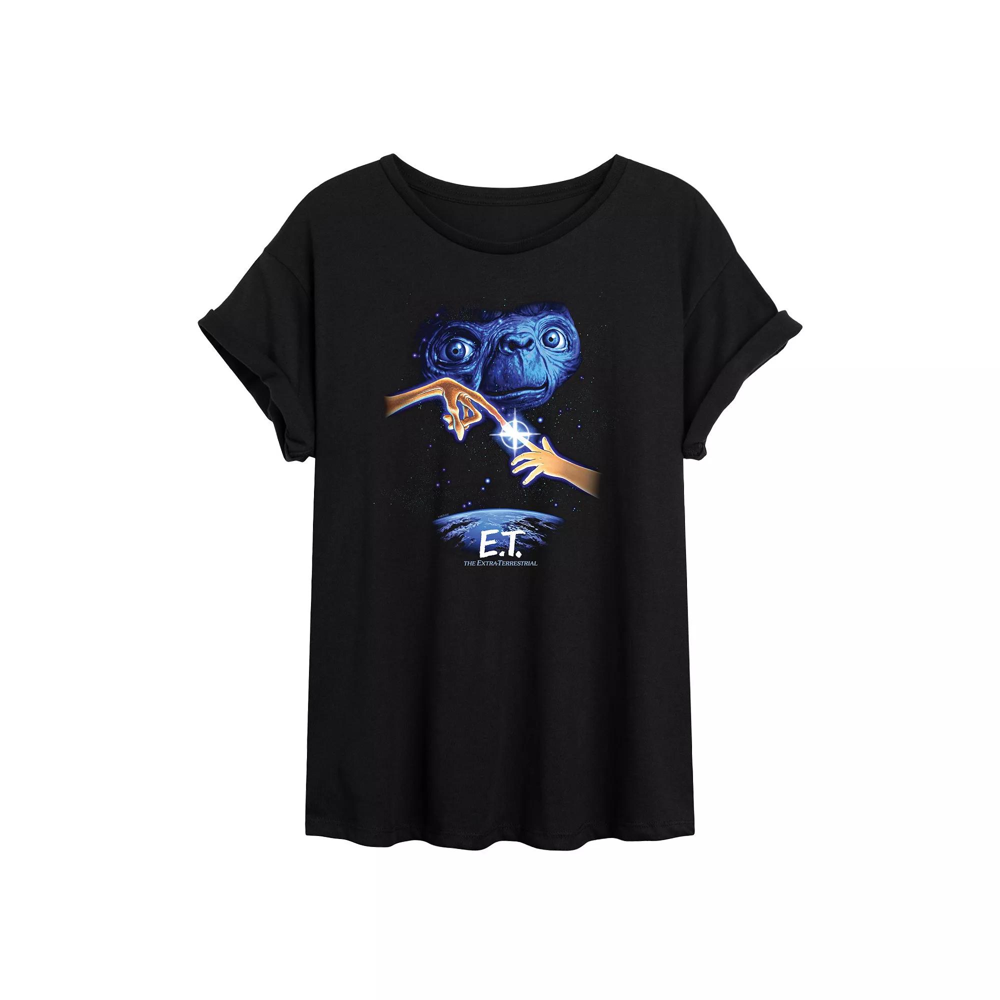 Juniors' Tie Dye Shamrock Over Product Image