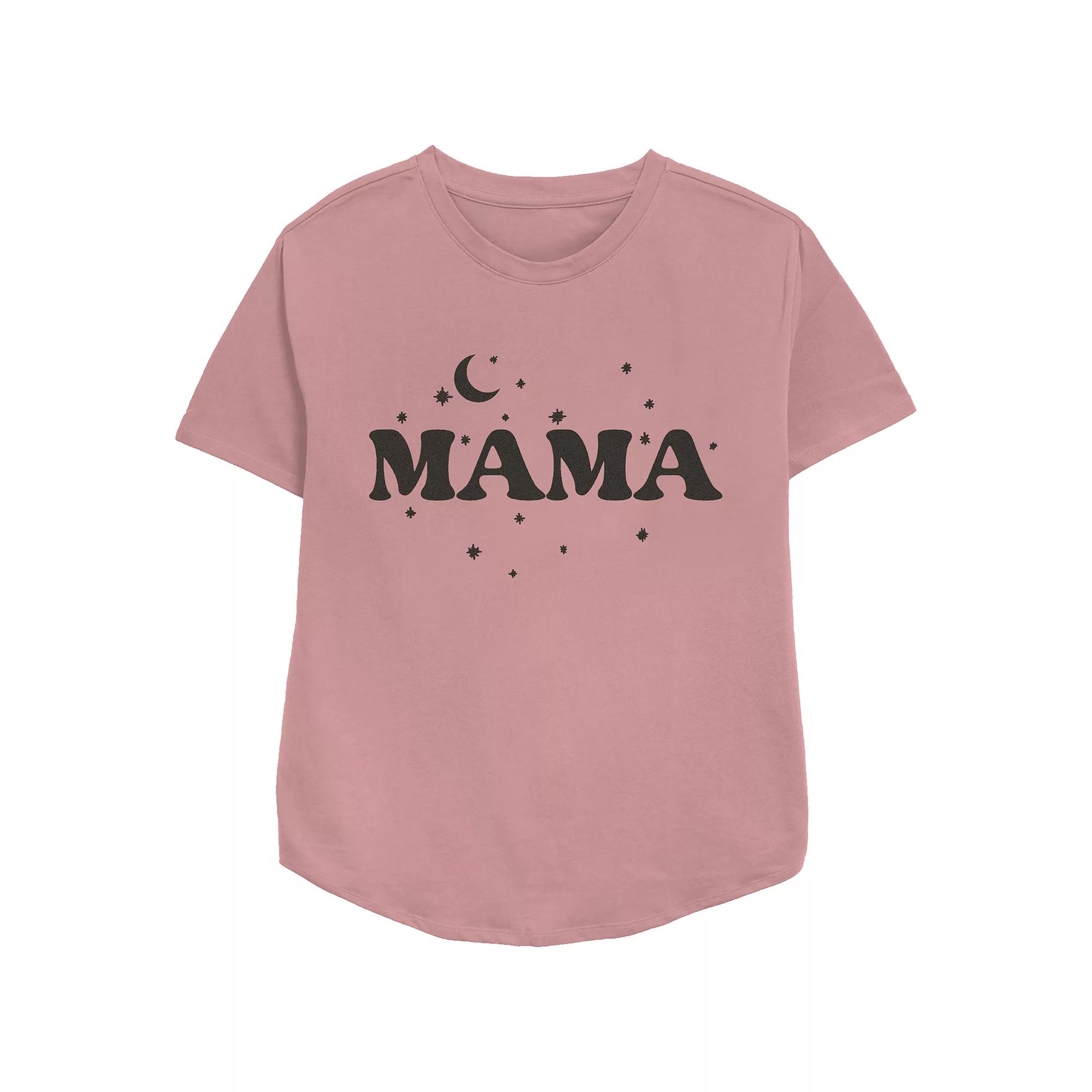 Women's Mama Relaxed Fit Graphic Tee,  Product Image
