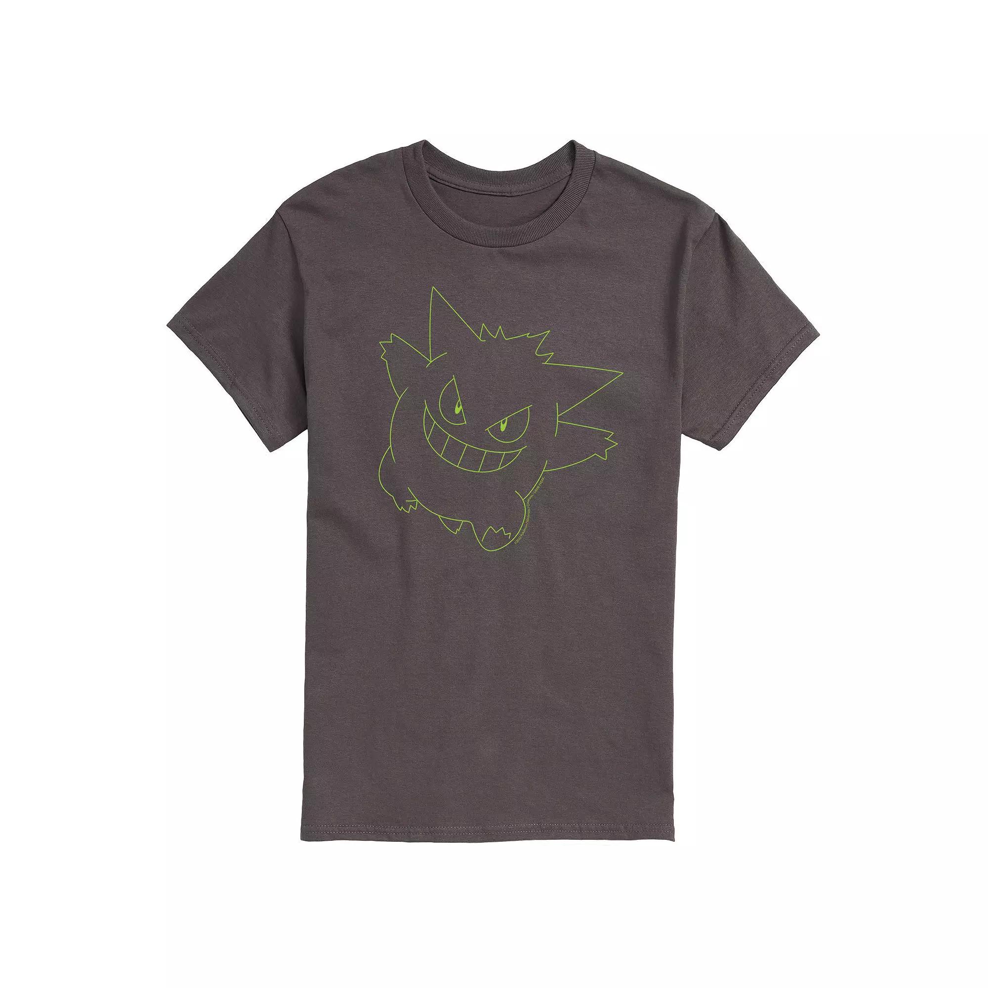 Men's Pokemon GenGar Big Face Tee,  Product Image