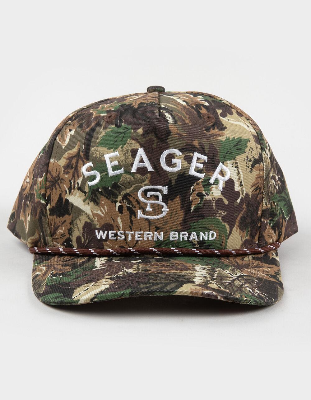 SEAGER Branded Snapback Hat - CAMO Product Image