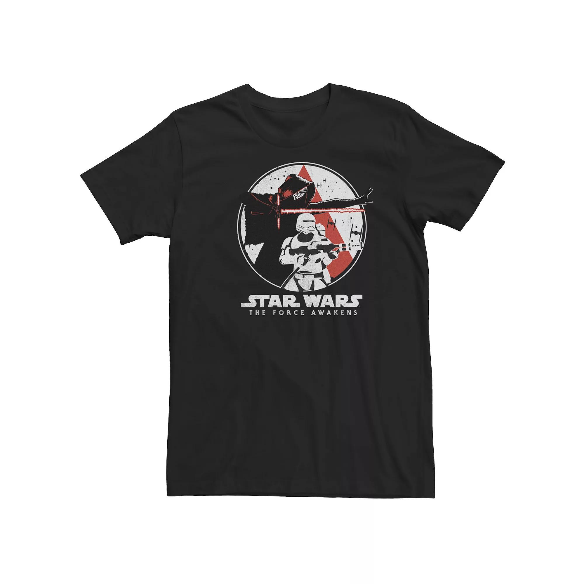 Big & Tall Star Wars The Force Awakens Battle Pose Tee, Men's,  Product Image
