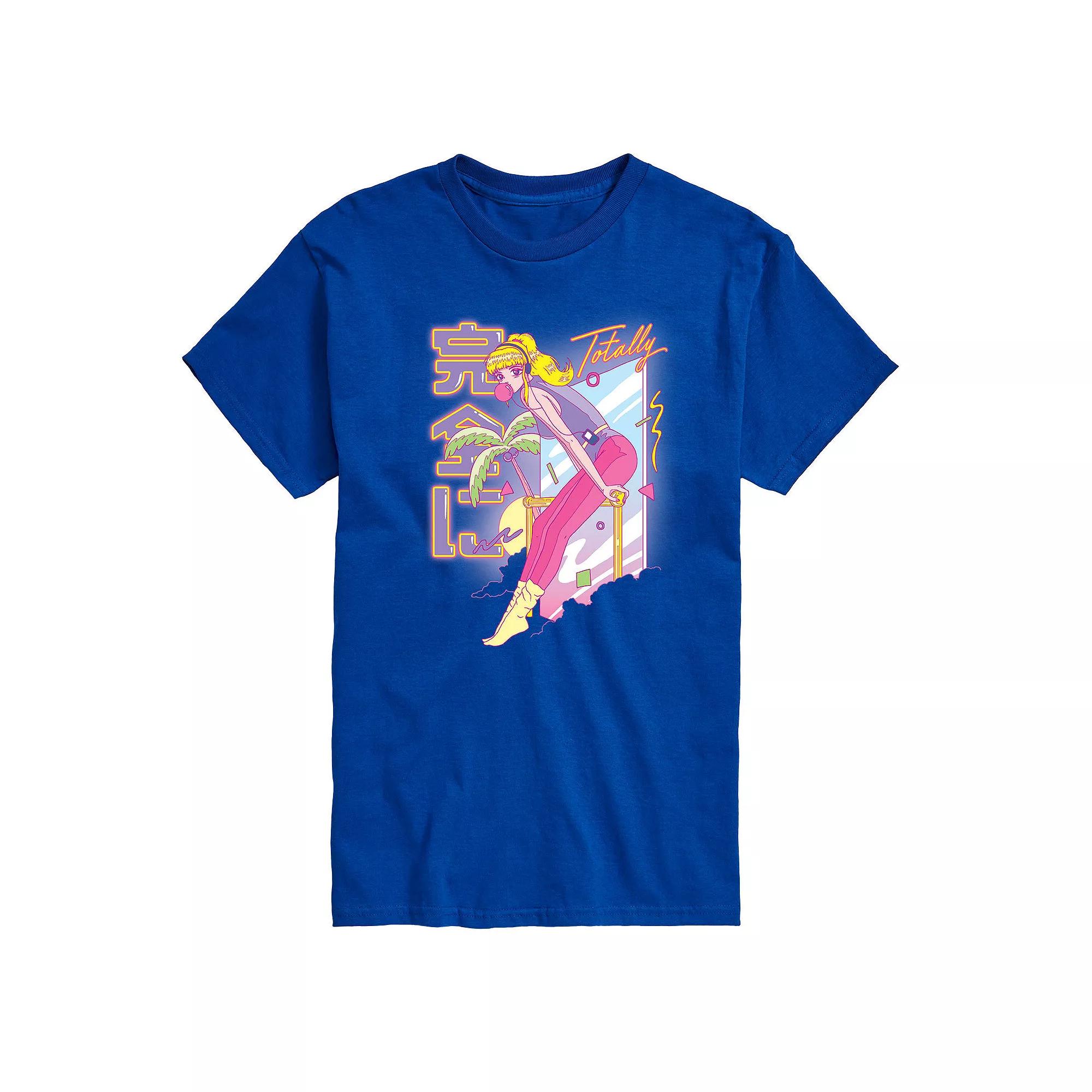 Big & Tall Totally Anime Tee, Men's,  Product Image