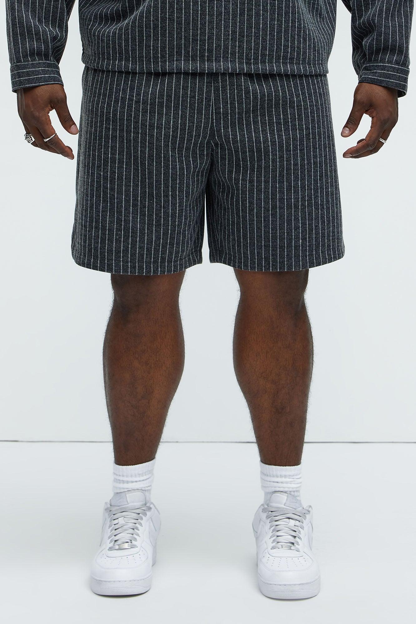Theo Relaxed Shorts - Grey/combo Product Image